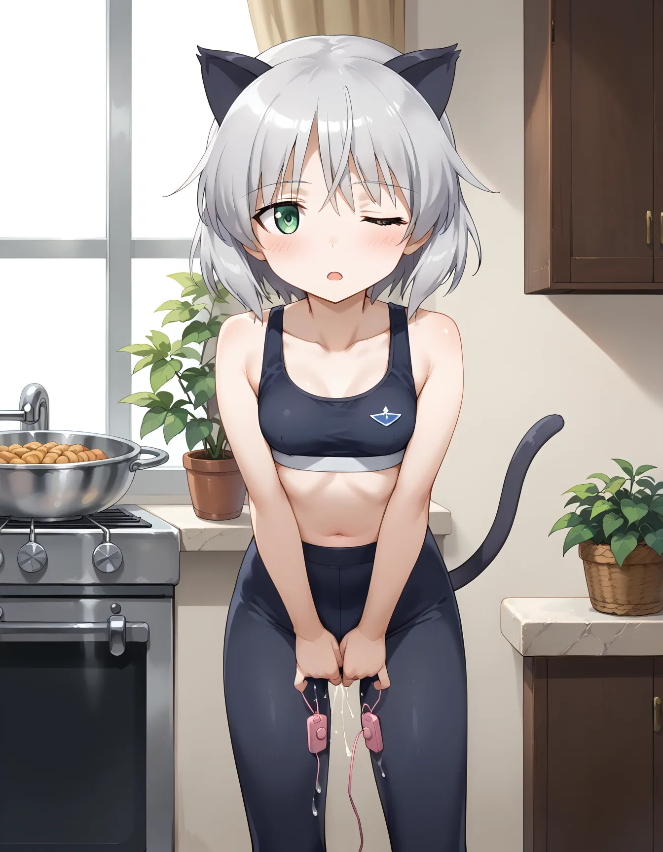 【「おまんこ×下着（ブラジャー・パンティ）」AIエロ画像（イラスト・アニメ・二次元風）3718枚まとめ！(91ページ目)のエロ画像6枚目