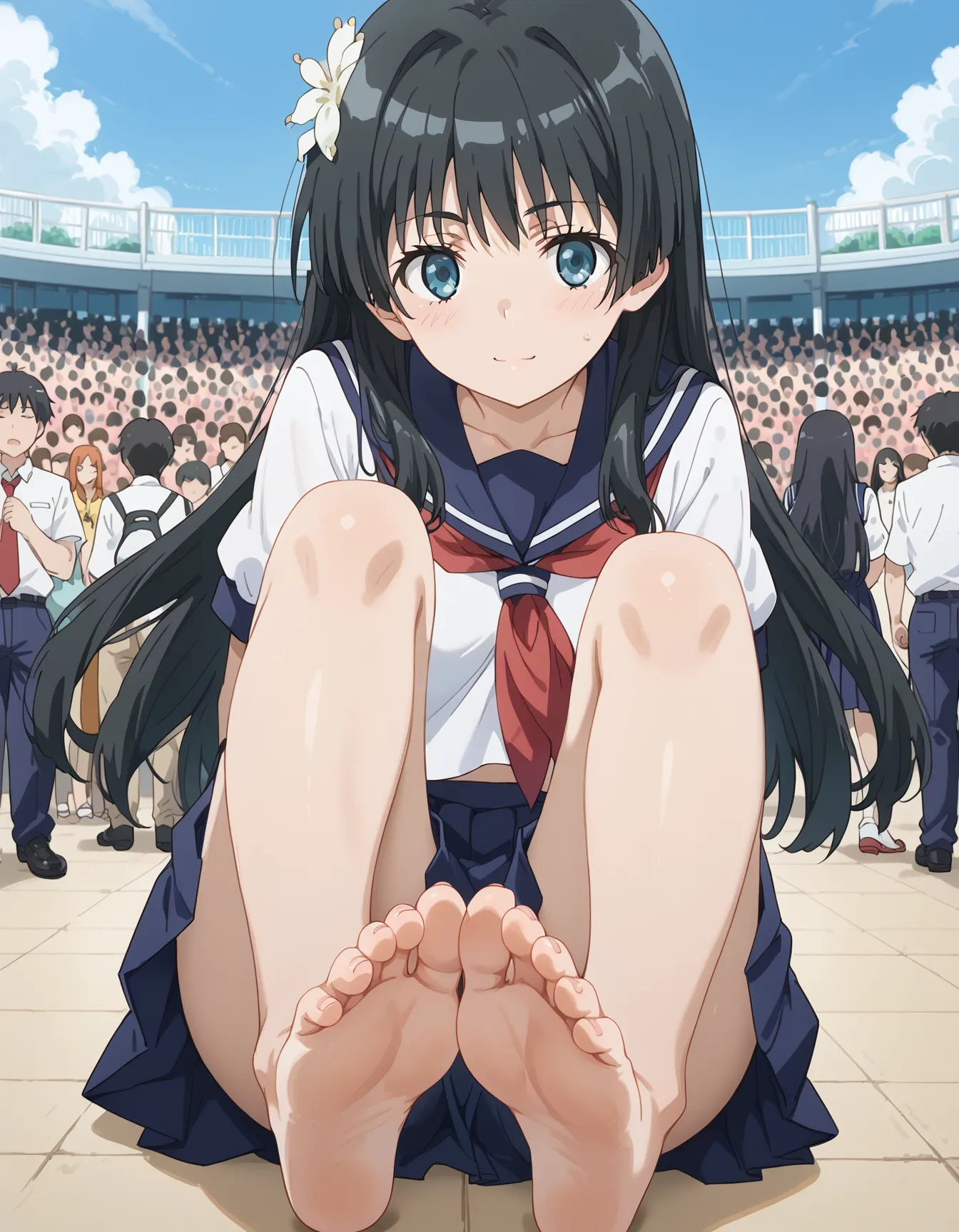 【「学制服」AIエロ画像（イラスト・アニメ・二次元風）4855枚まとめ！(117ページ目)のエロ画像25枚目