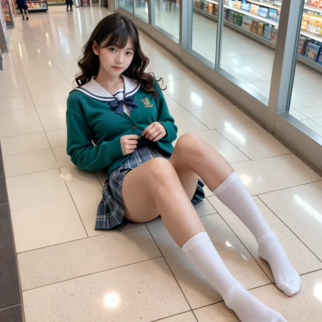 【「女子校生・JK×学制服」AIエロ画像（リアル・実写・フォト風）6248枚まとめ！(151ページ目)のエロ画像29枚目