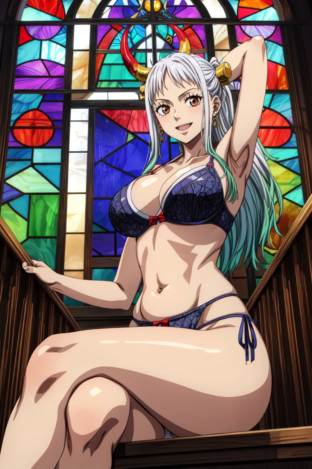 【「下着（ブラジャー・パンティ）」AIエロ画像（イラスト・アニメ・二次元風）15996枚まとめ！(385ページ目)のエロ画像15枚目