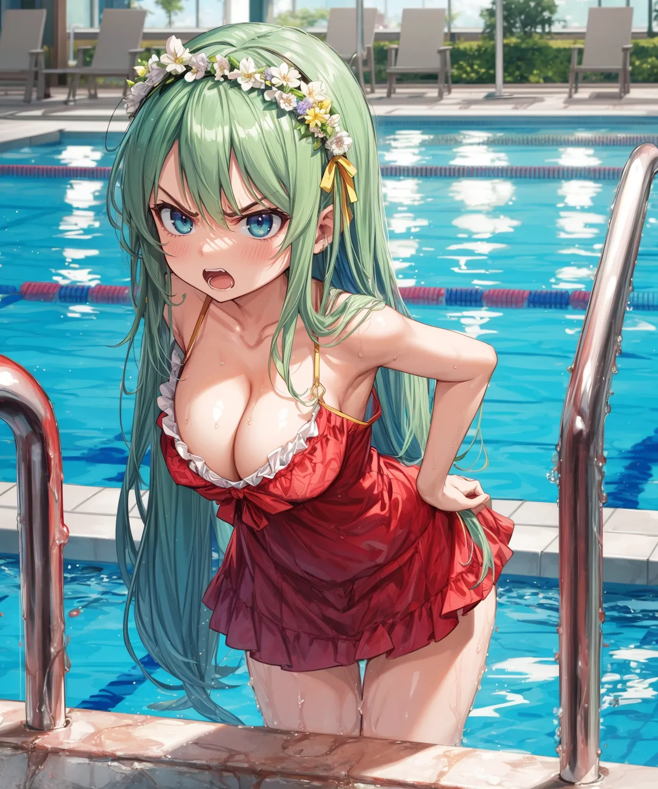 【「爆乳・超乳」AIエロ画像（イラスト・アニメ・二次元風）5621枚まとめ！(135ページ目)のエロ画像19枚目