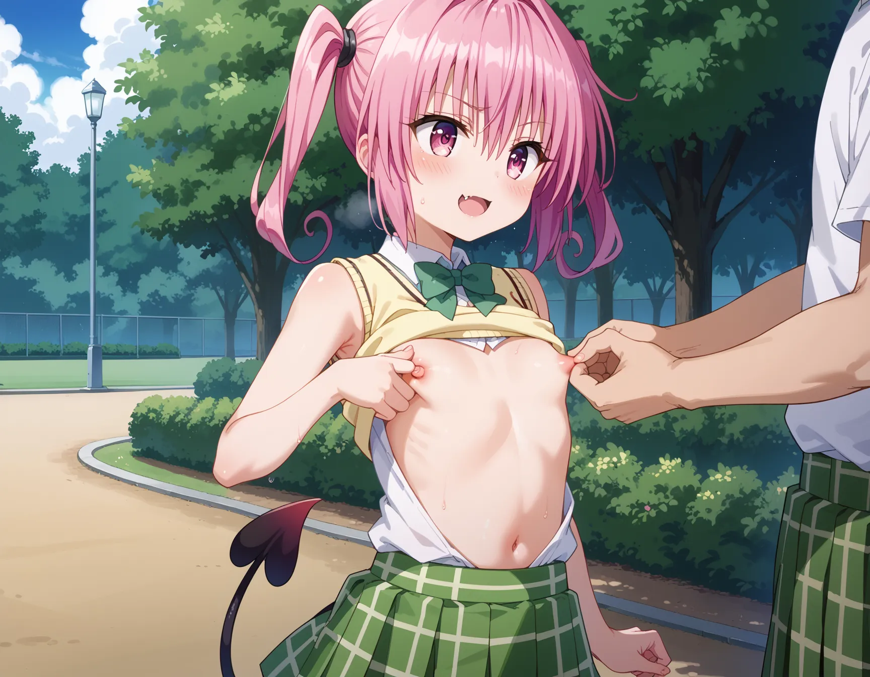 【「貧乳」AIエロ画像（イラスト・アニメ・二次元風）8390枚まとめ！(204ページ目)のエロ画像10枚目