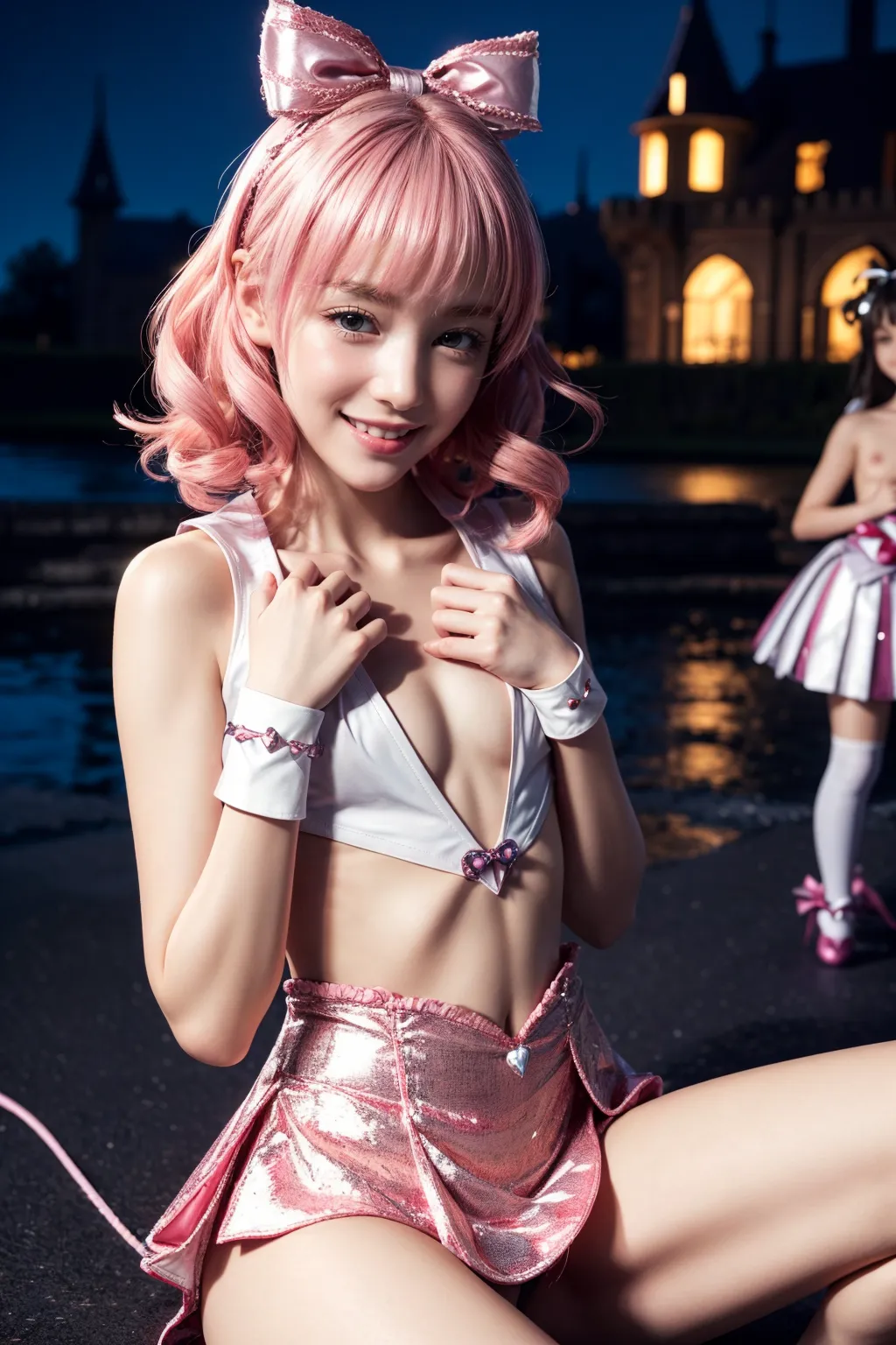 【「貧乳」AIエロ画像（リアル・実写・フォト風）21896枚まとめ！(526ページ目)のエロ画像9枚目