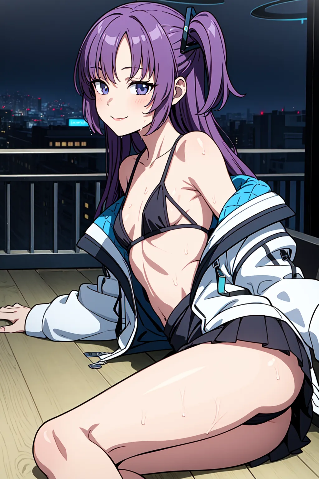 【「貧乳」AIエロ画像（イラスト・アニメ・二次元風）8390枚まとめ！(203ページ目)のエロ画像29枚目