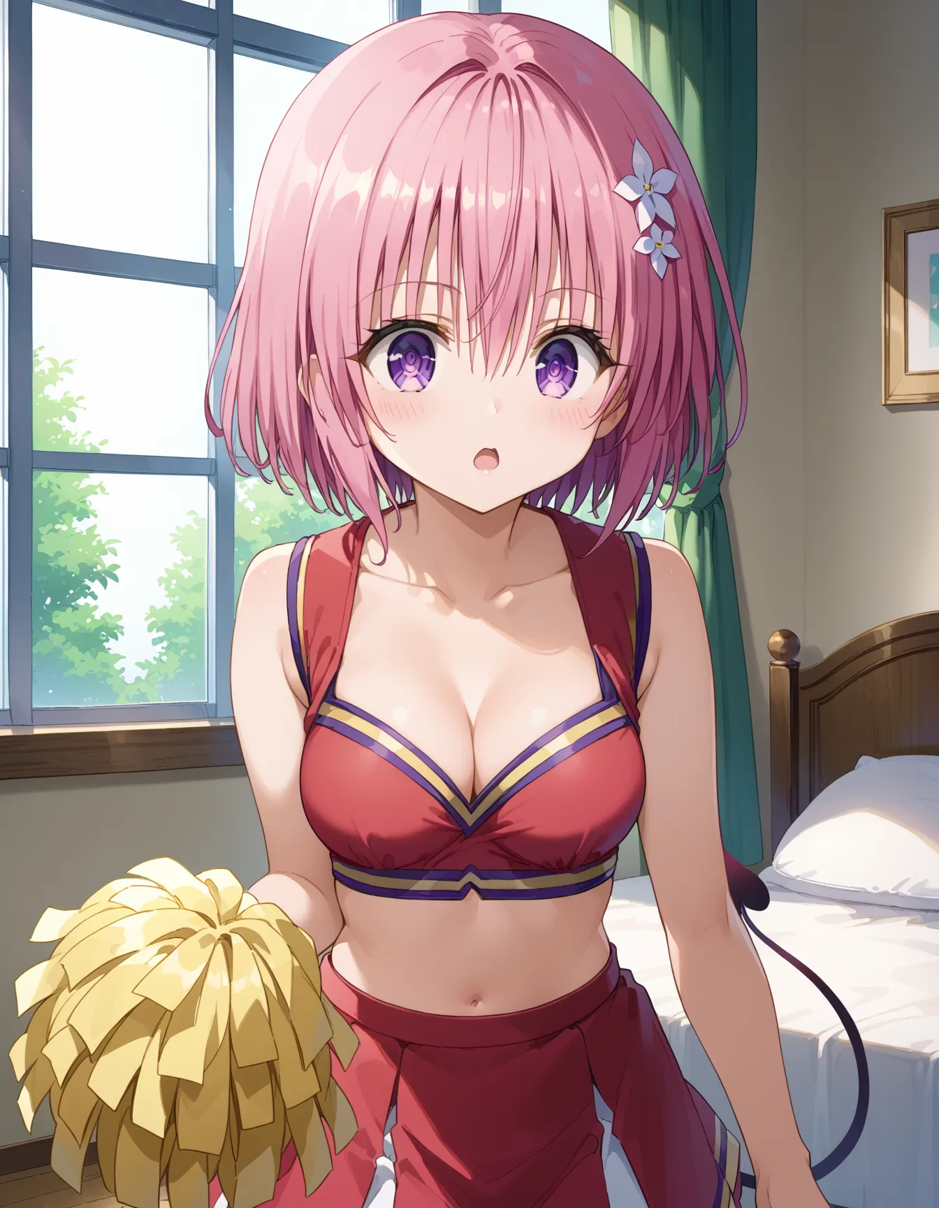 【「ロリ・小柄×チアリーダー」AIエロ画像（イラスト・アニメ・二次元風）73枚まとめ！(2ページ目)のエロ画像22枚目