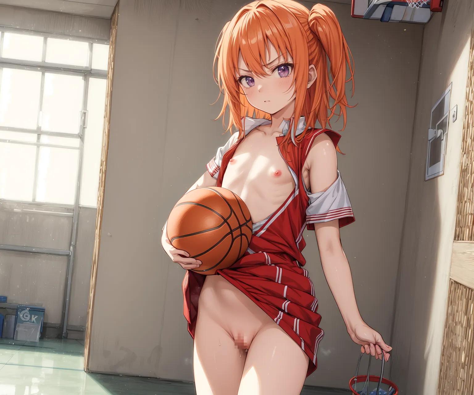【「貧乳」AIエロ画像（イラスト・アニメ・二次元風）8390枚まとめ！(202ページ目)のエロ画像25枚目