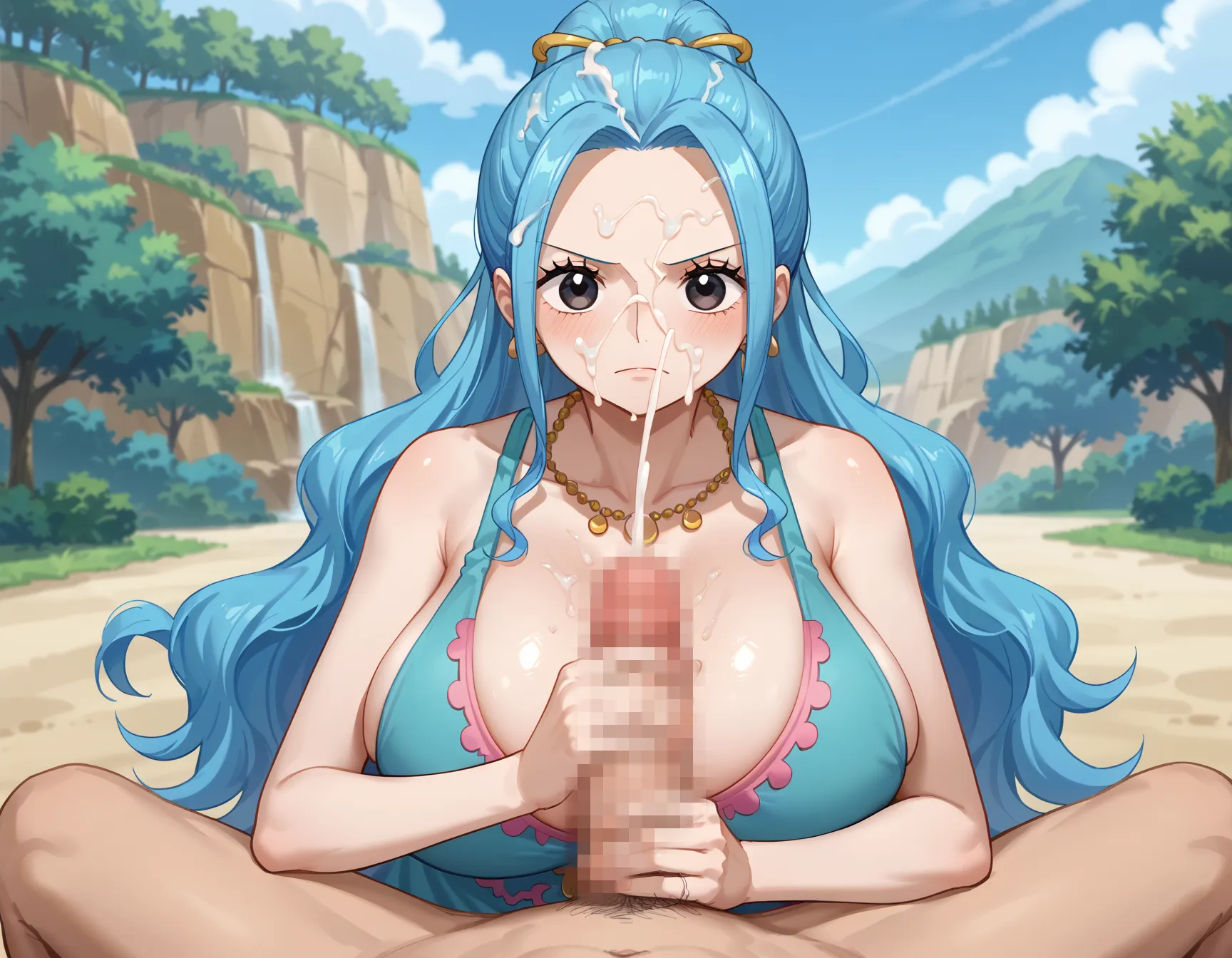 【「爆乳・超乳」AIエロ画像（イラスト・アニメ・二次元風）5621枚まとめ！(134ページ目)のエロ画像4枚目