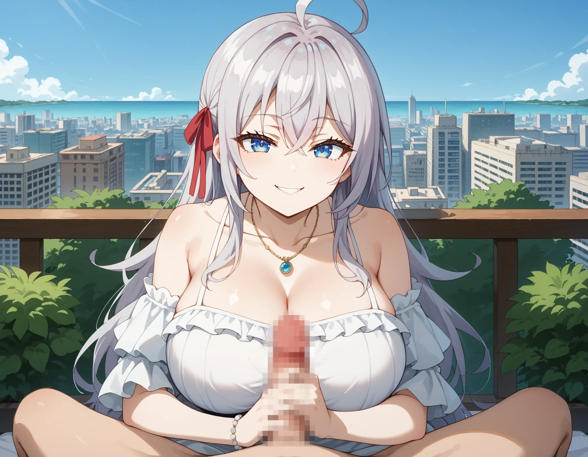 【「爆乳・超乳」AIエロ画像（イラスト・アニメ・二次元風）5621枚まとめ！(134ページ目)のエロ画像3枚目