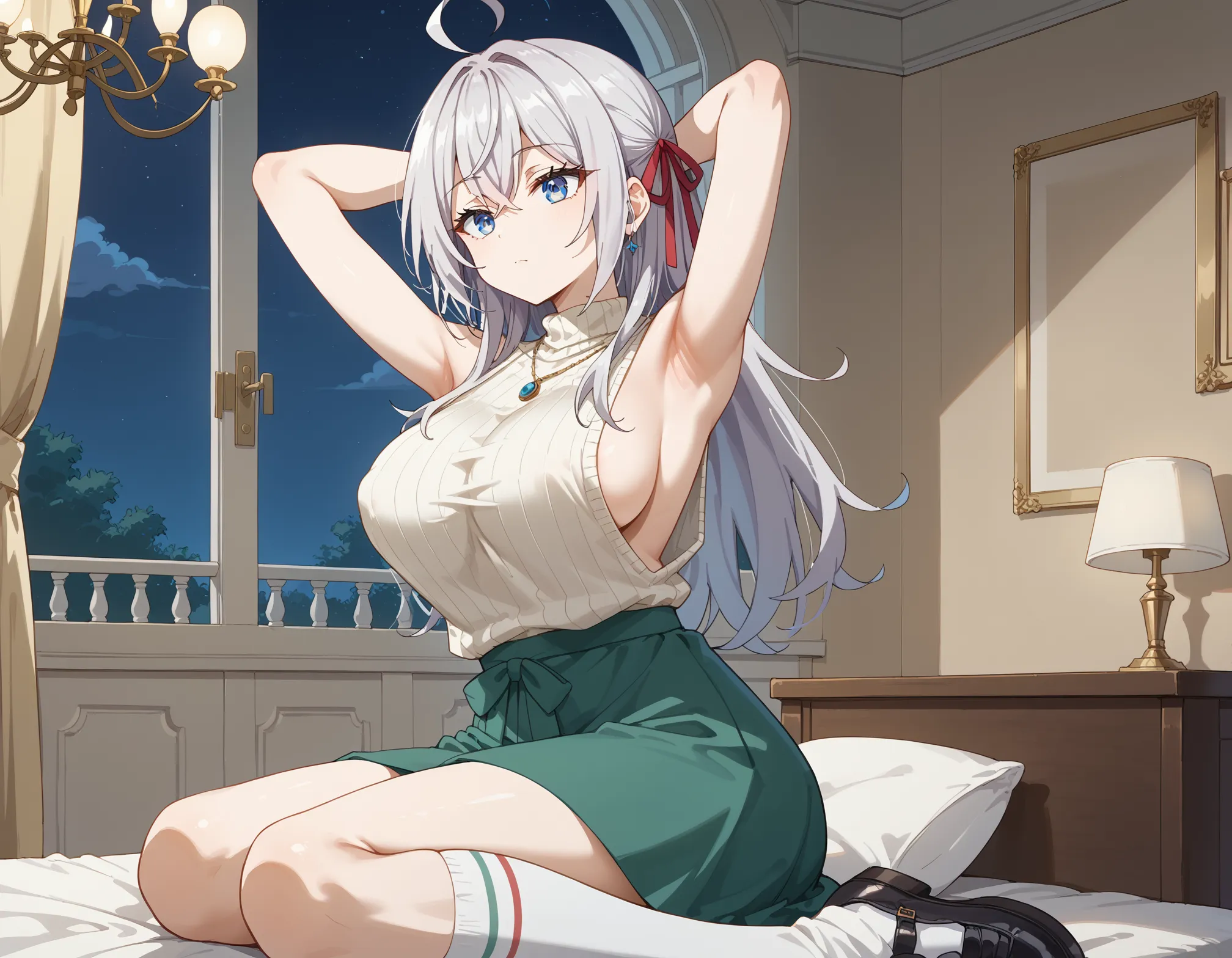 【「腋・脇」AIエロ画像（イラスト・アニメ・二次元風）4705枚まとめ！(113ページ目)のエロ画像20枚目