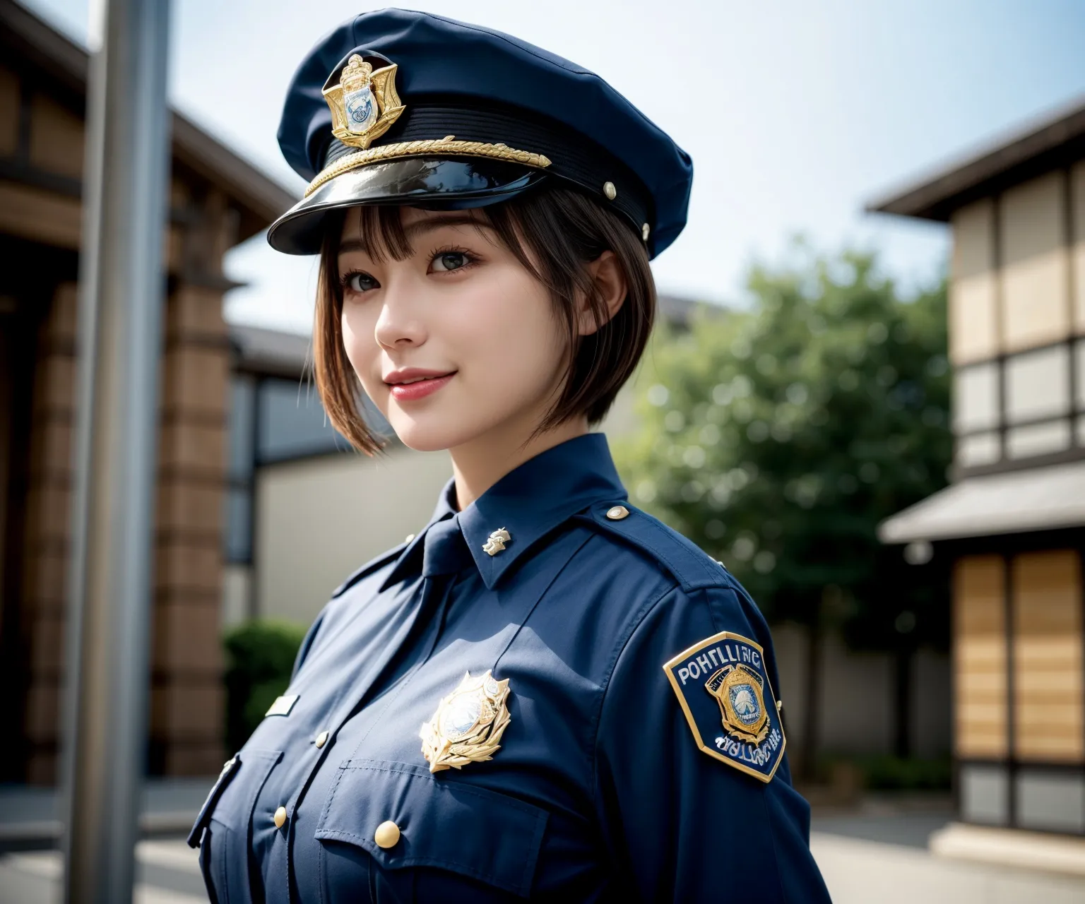 【「女警官」AIエロ画像（リアル・実写・フォト風）810枚まとめ！(20ページ目)のエロ画像19枚目