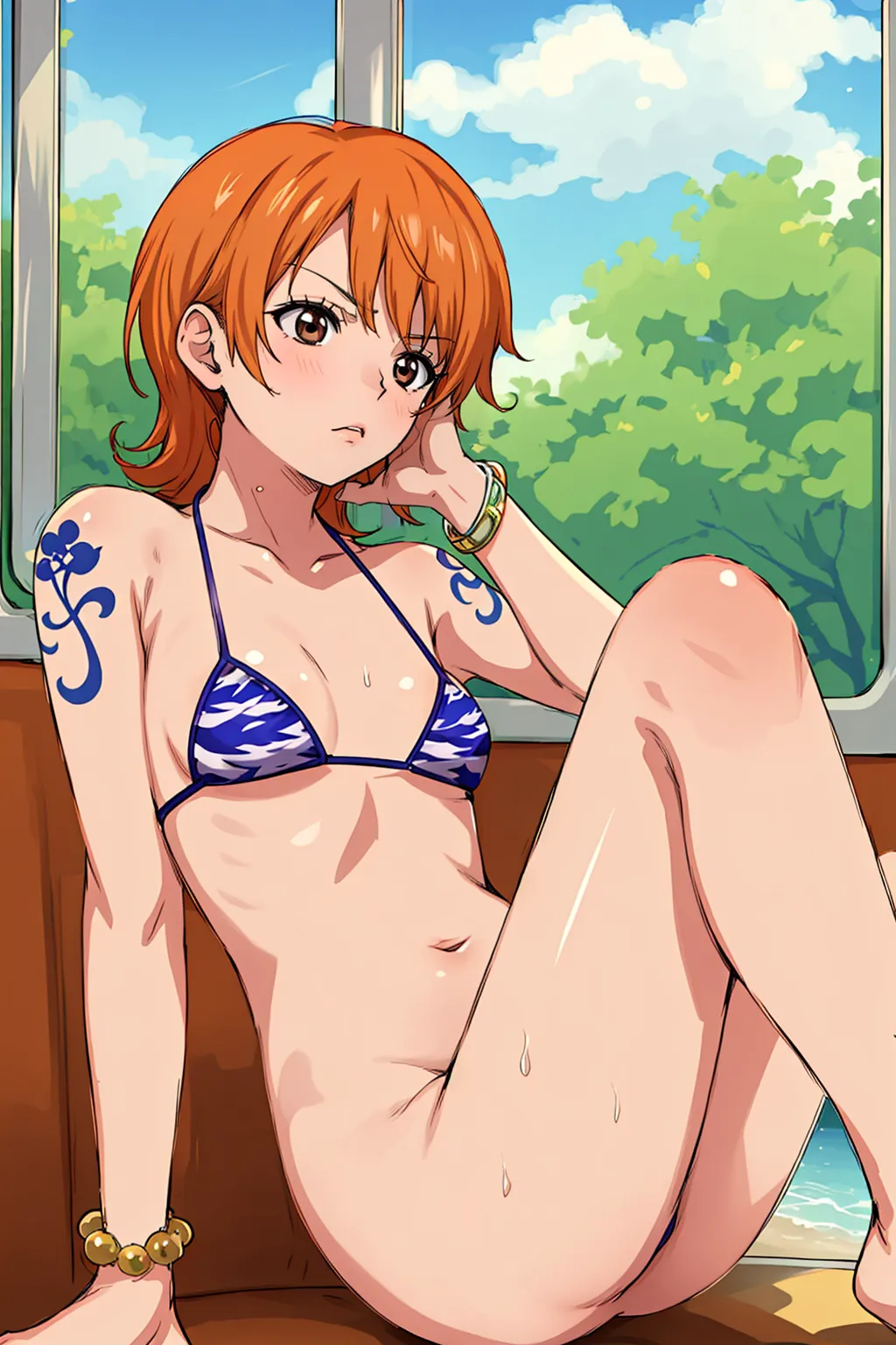 【「貧乳」AIエロ画像（イラスト・アニメ・二次元風）8390枚まとめ！(200ページ目)のエロ画像29枚目