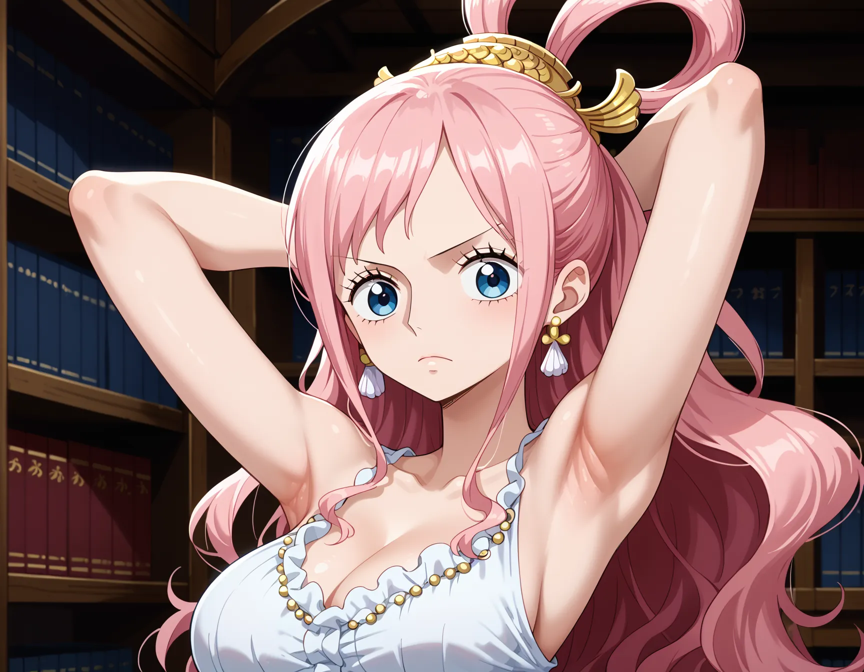 【「腋・脇」AIエロ画像（イラスト・アニメ・二次元風）4705枚まとめ！(112ページ目)のエロ画像16枚目