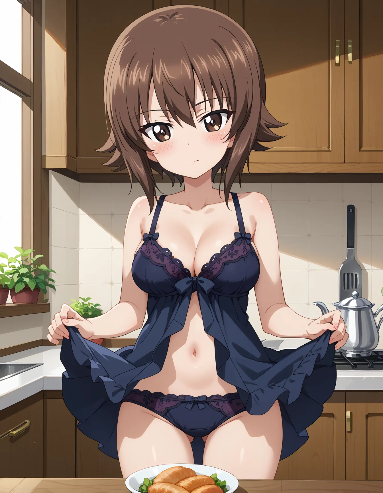 【「下着（ブラジャー・パンティ）」AIエロ画像（イラスト・アニメ・二次元風）15996枚まとめ！(376ページ目)のエロ画像11枚目