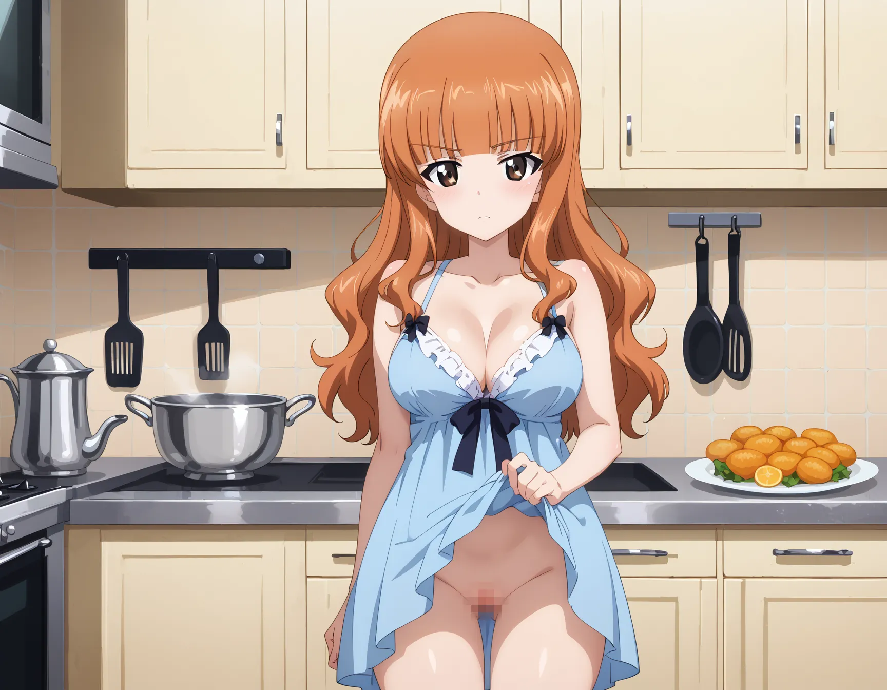 【「おまんこ×下着（ブラジャー・パンティ）」AIエロ画像（イラスト・アニメ・二次元風）3718枚まとめ！(88ページ目)のエロ画像13枚目