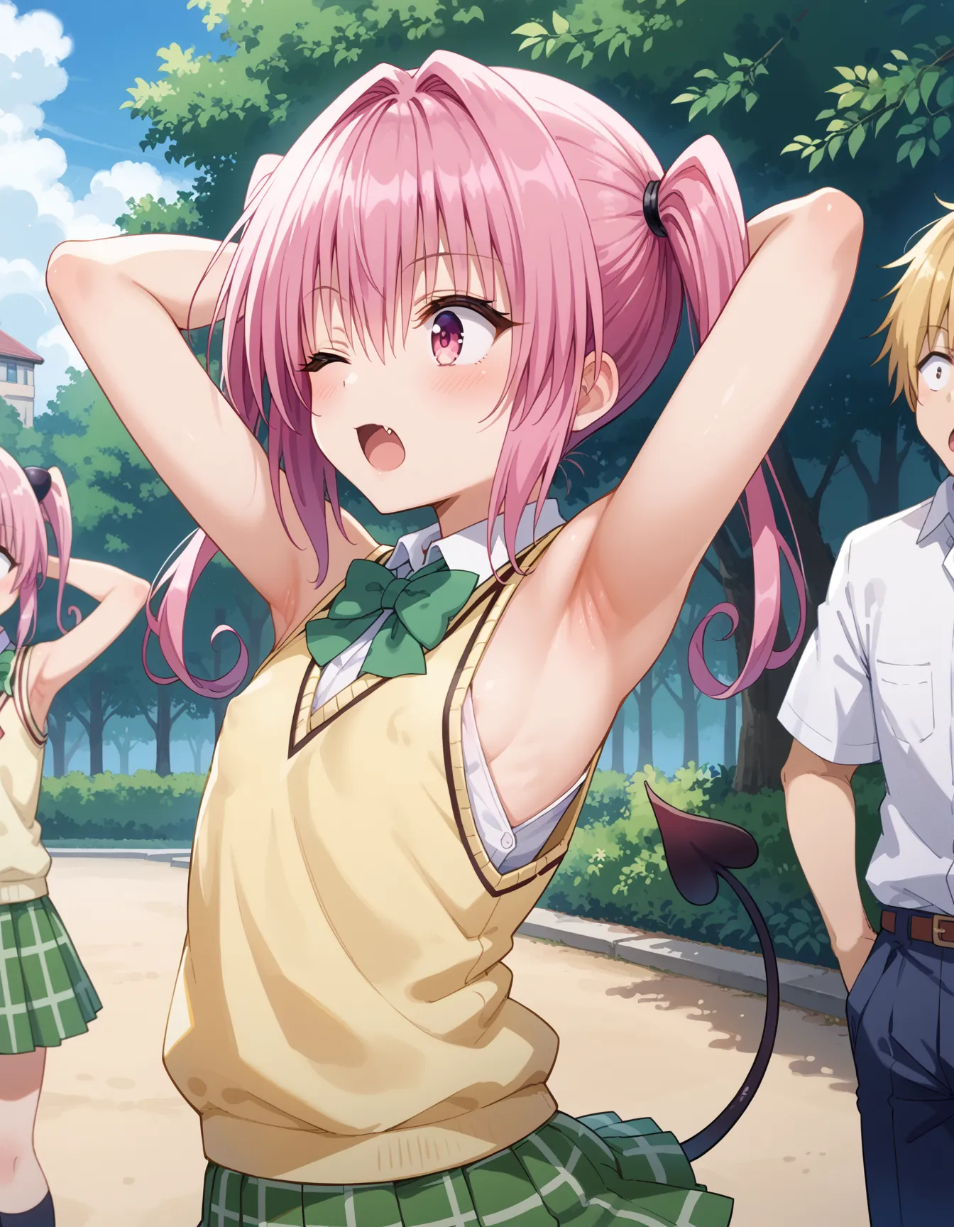 【「腋・脇」AIエロ画像（イラスト・アニメ・二次元風）4705枚まとめ！(111ページ目)のエロ画像29枚目