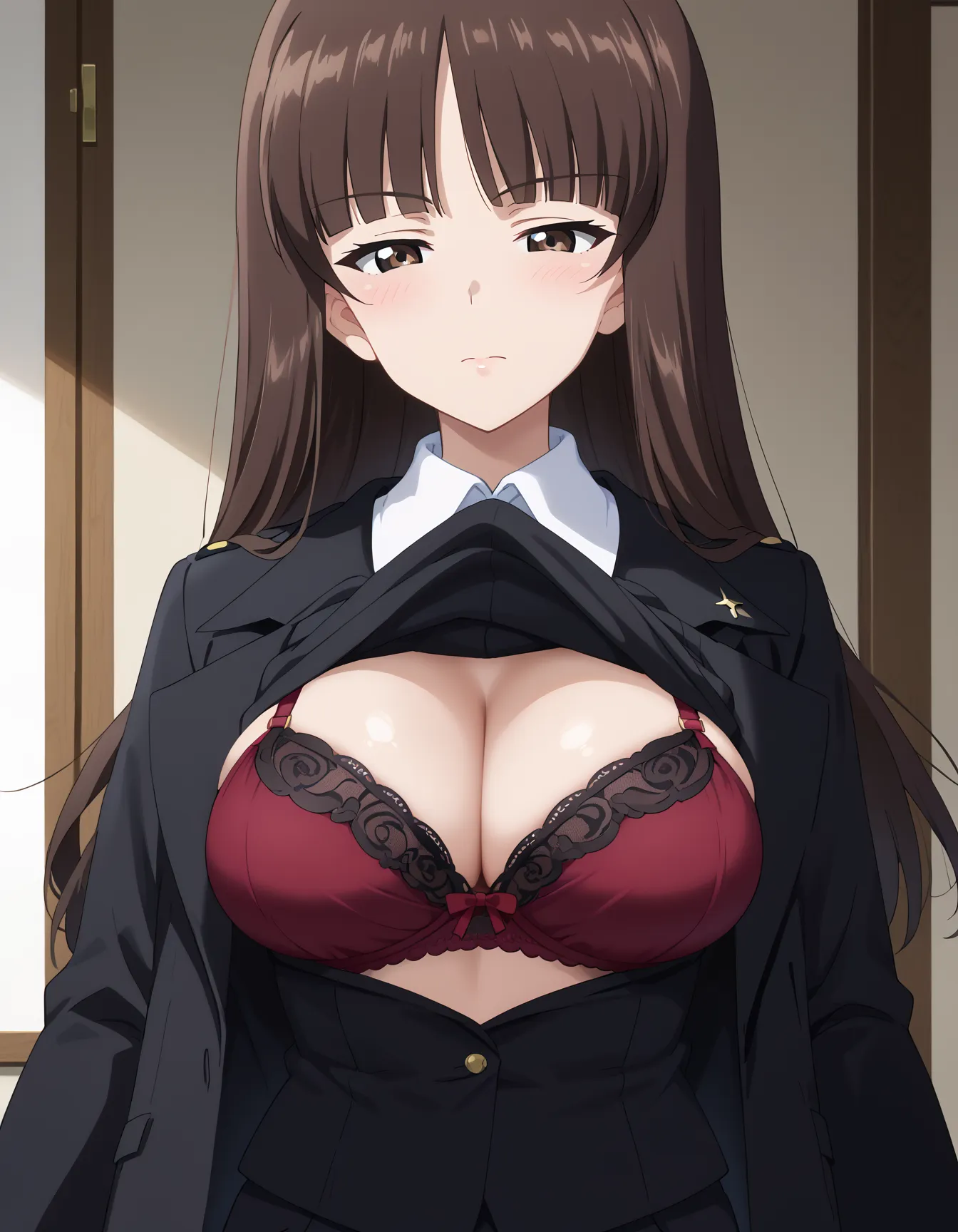 【「下着（ブラジャー・パンティ）」AIエロ画像（イラスト・アニメ・二次元風）15996枚まとめ！(374ページ目)のエロ画像16枚目