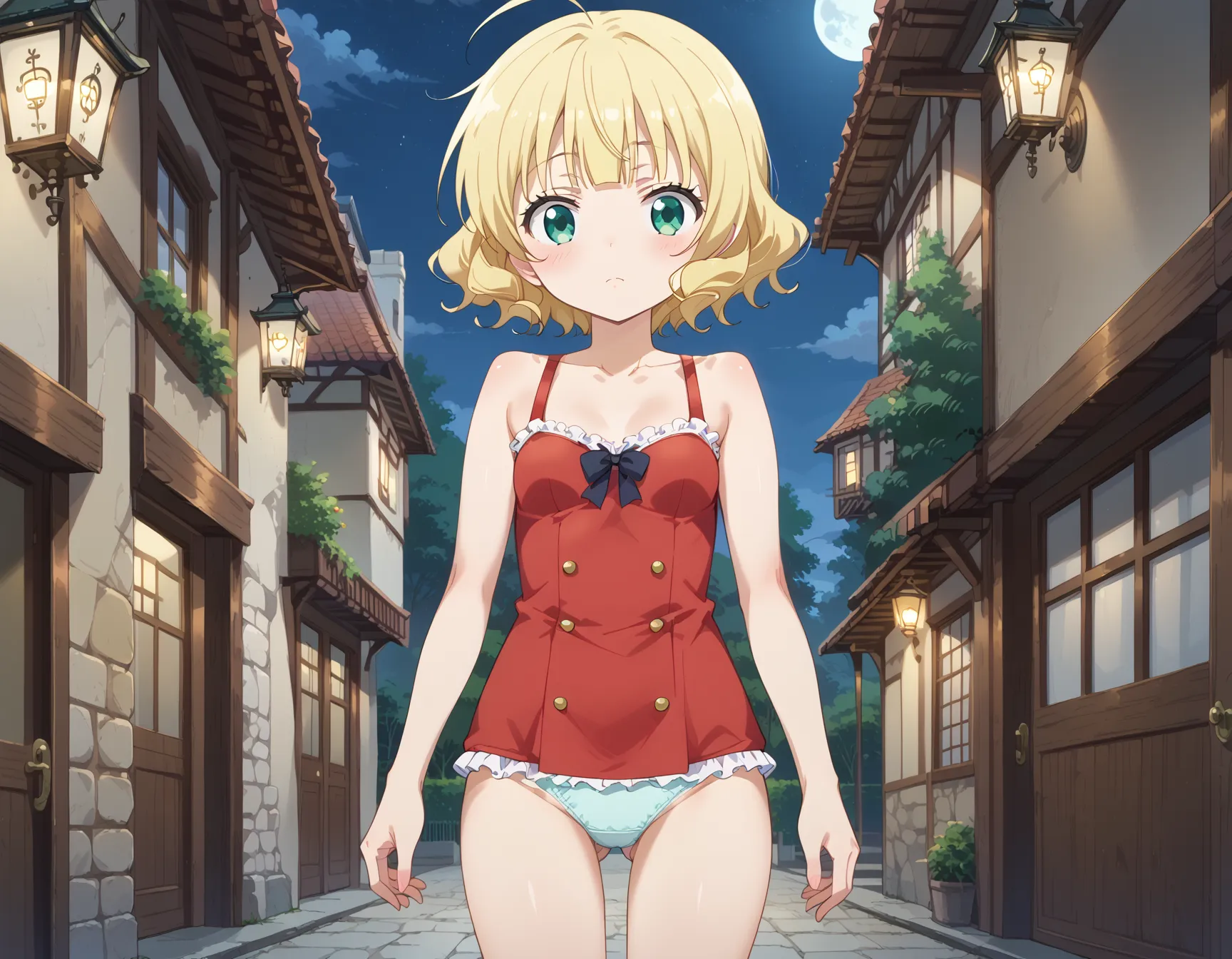 【「下着（ブラジャー・パンティ）」AIエロ画像（イラスト・アニメ・二次元風）15996枚まとめ！(373ページ目)のエロ画像23枚目