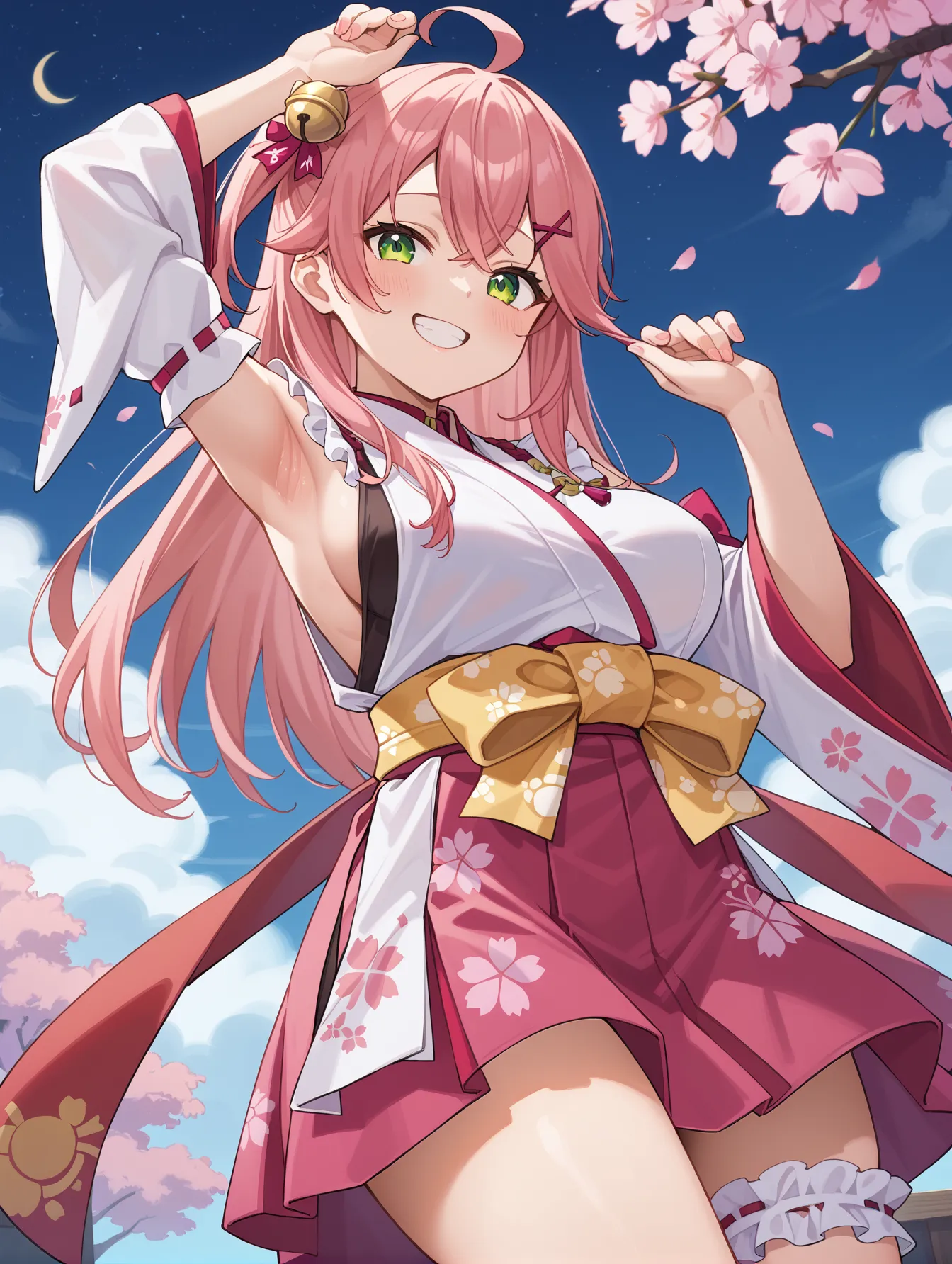 【「腋・脇」AIエロ画像（イラスト・アニメ・二次元風）4705枚まとめ！(111ページ目)のエロ画像9枚目