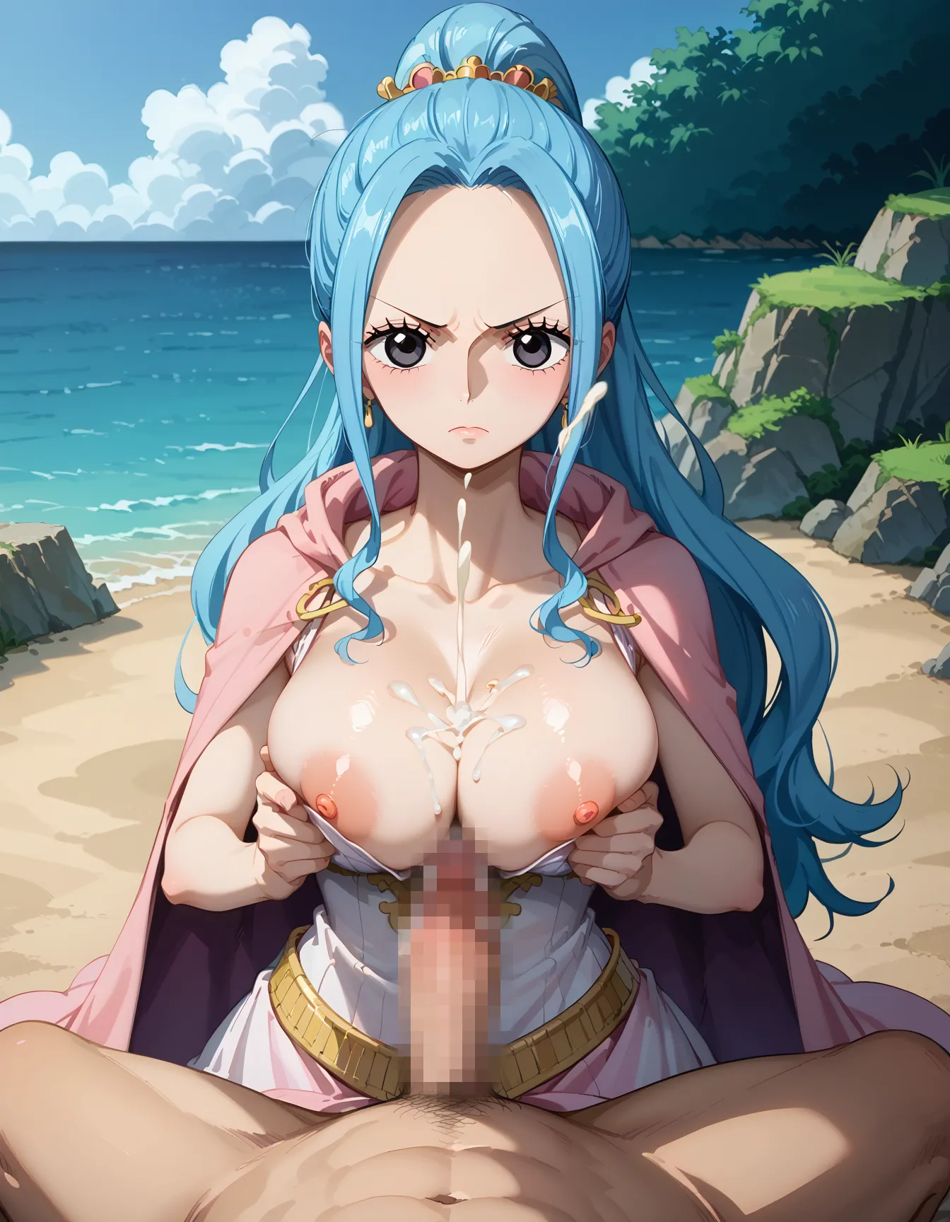 【「巨乳」AIエロ画像（イラスト・アニメ・二次元風）26161枚まとめ！(613ページ目)のエロ画像4枚目