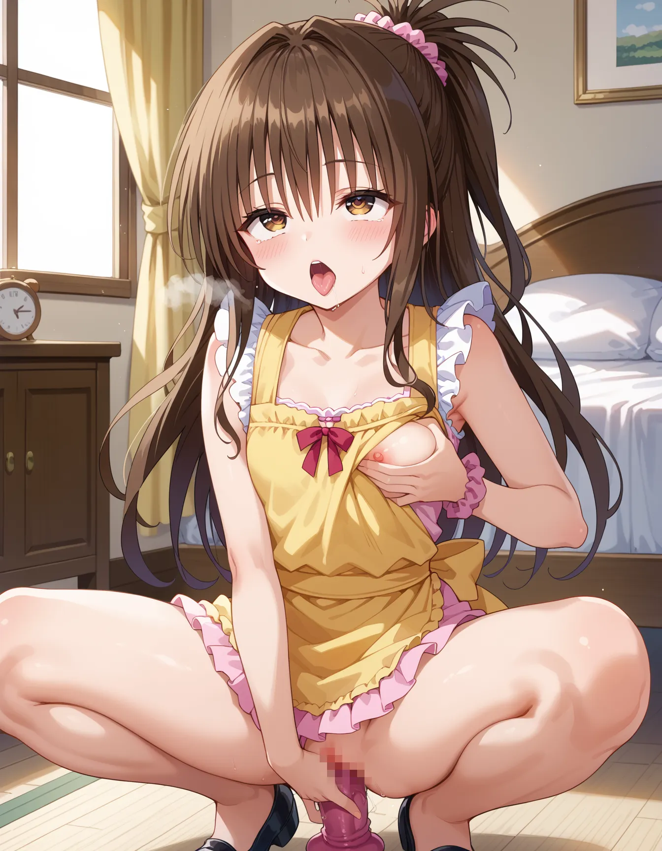 【「貧乳」AIエロ画像（イラスト・アニメ・二次元風）8390枚まとめ！(197ページ目)のエロ画像2枚目
