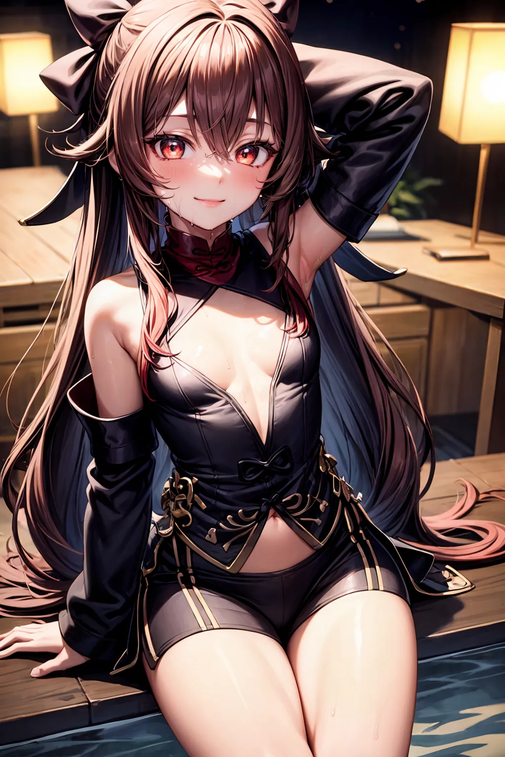 【「貧乳」AIエロ画像（イラスト・アニメ・二次元風）8390枚まとめ！(196ページ目)のエロ画像21枚目