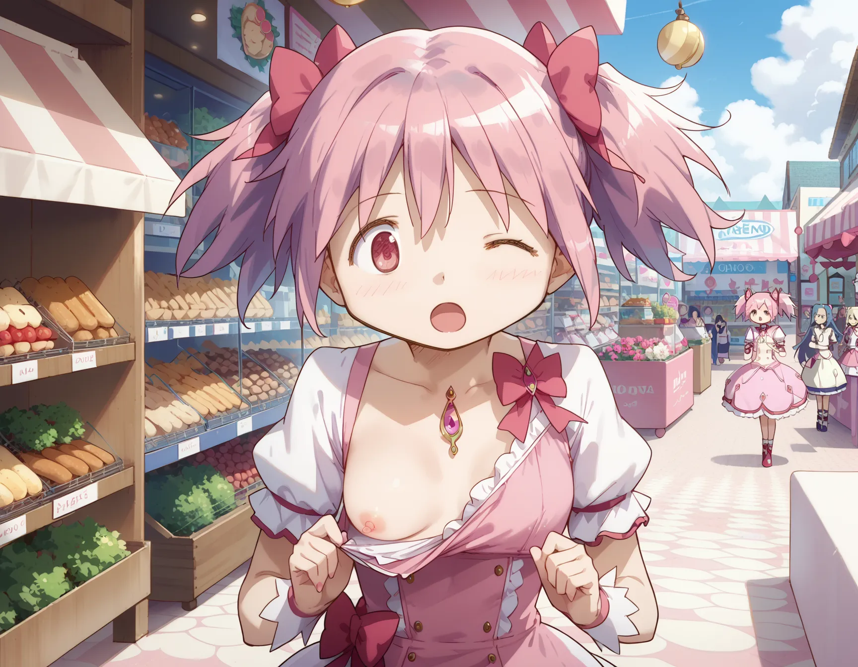 【「下着（ブラジャー・パンティ）」AIエロ画像（イラスト・アニメ・二次元風）15996枚まとめ！(370ページ目)のエロ画像16枚目
