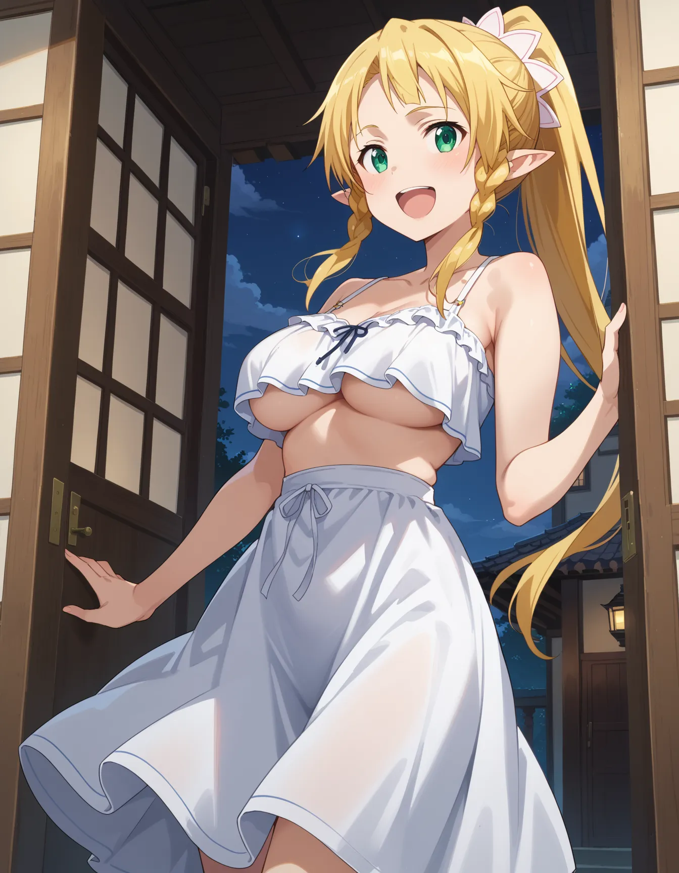 【「下着（ブラジャー・パンティ）」AIエロ画像（イラスト・アニメ・二次元風）15996枚まとめ！(370ページ目)のエロ画像1枚目