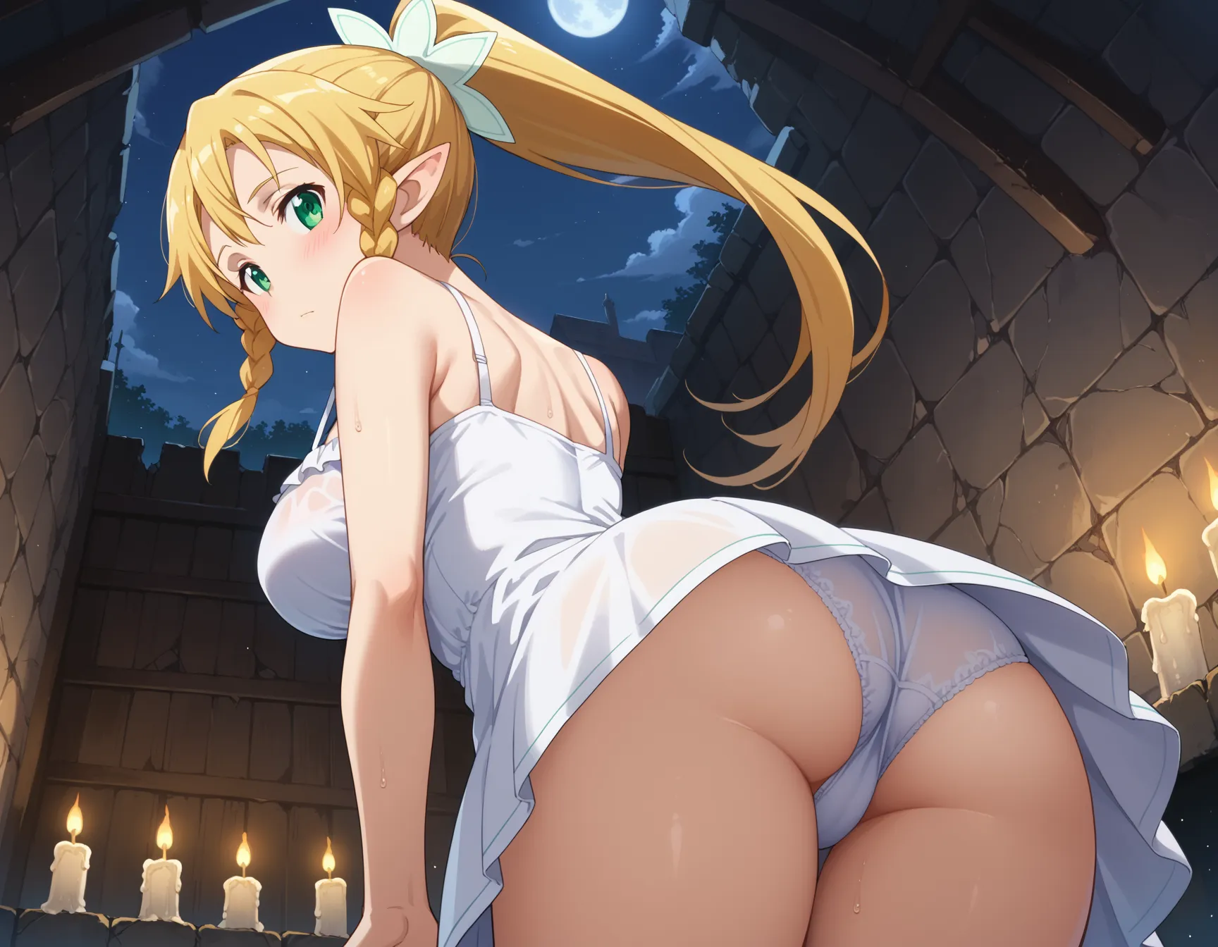 【「下着（ブラジャー・パンティ）」AIエロ画像（イラスト・アニメ・二次元風）15996枚まとめ！(369ページ目)のエロ画像20枚目