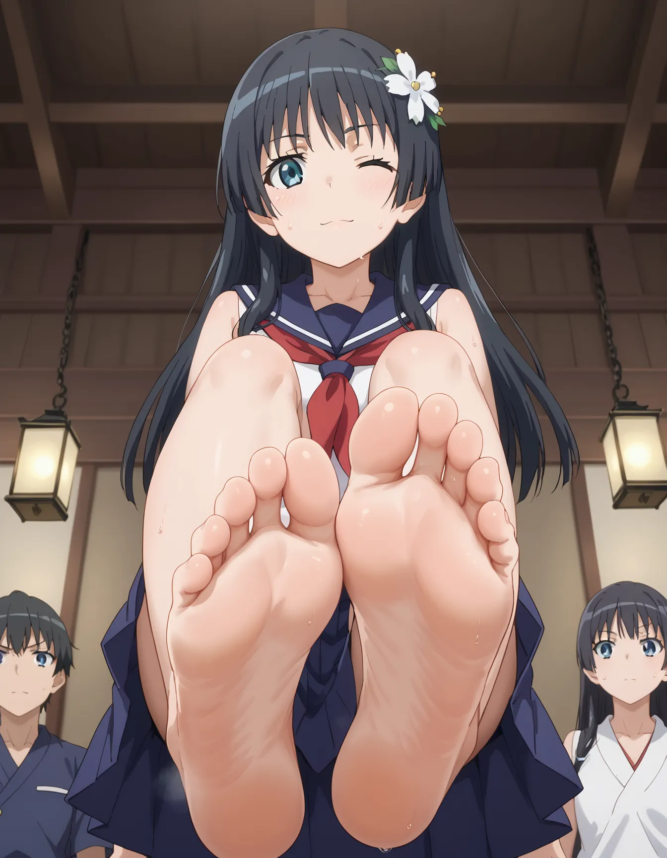 【「着物」AIエロ画像（イラスト・アニメ・二次元風）1472枚まとめ！(33ページ目)のエロ画像28枚目