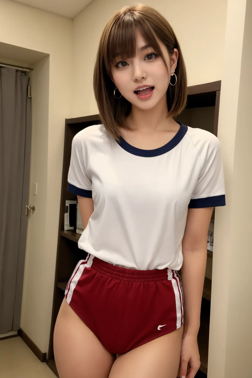 【「女子校生・JK×体操服・ブルマ」AIエロ画像（リアル・実写・フォト風）517枚まとめ！(12ページ目)のエロ画像5枚目