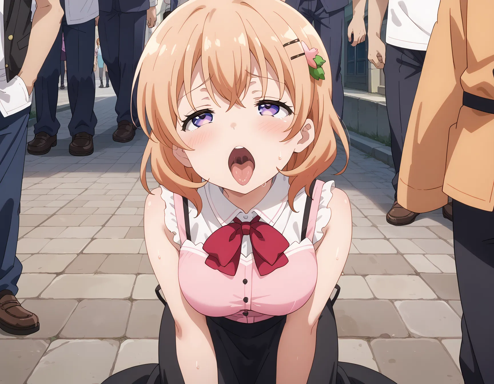 【「巨乳」AIエロ画像（イラスト・アニメ・二次元風）26161枚まとめ！(607ページ目)のエロ画像22枚目