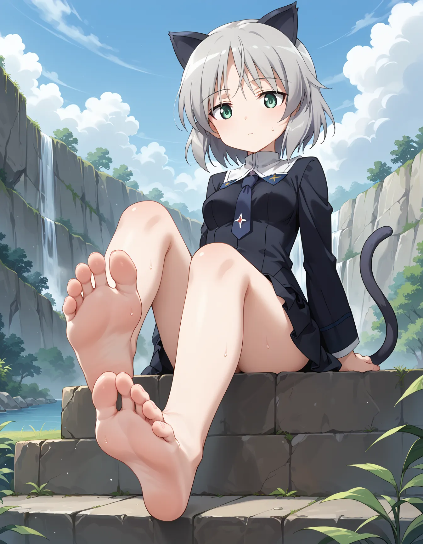 【「ロリ・小柄」AIエロ画像（イラスト・アニメ・二次元風）12883枚まとめ！(300ページ目)のエロ画像14枚目