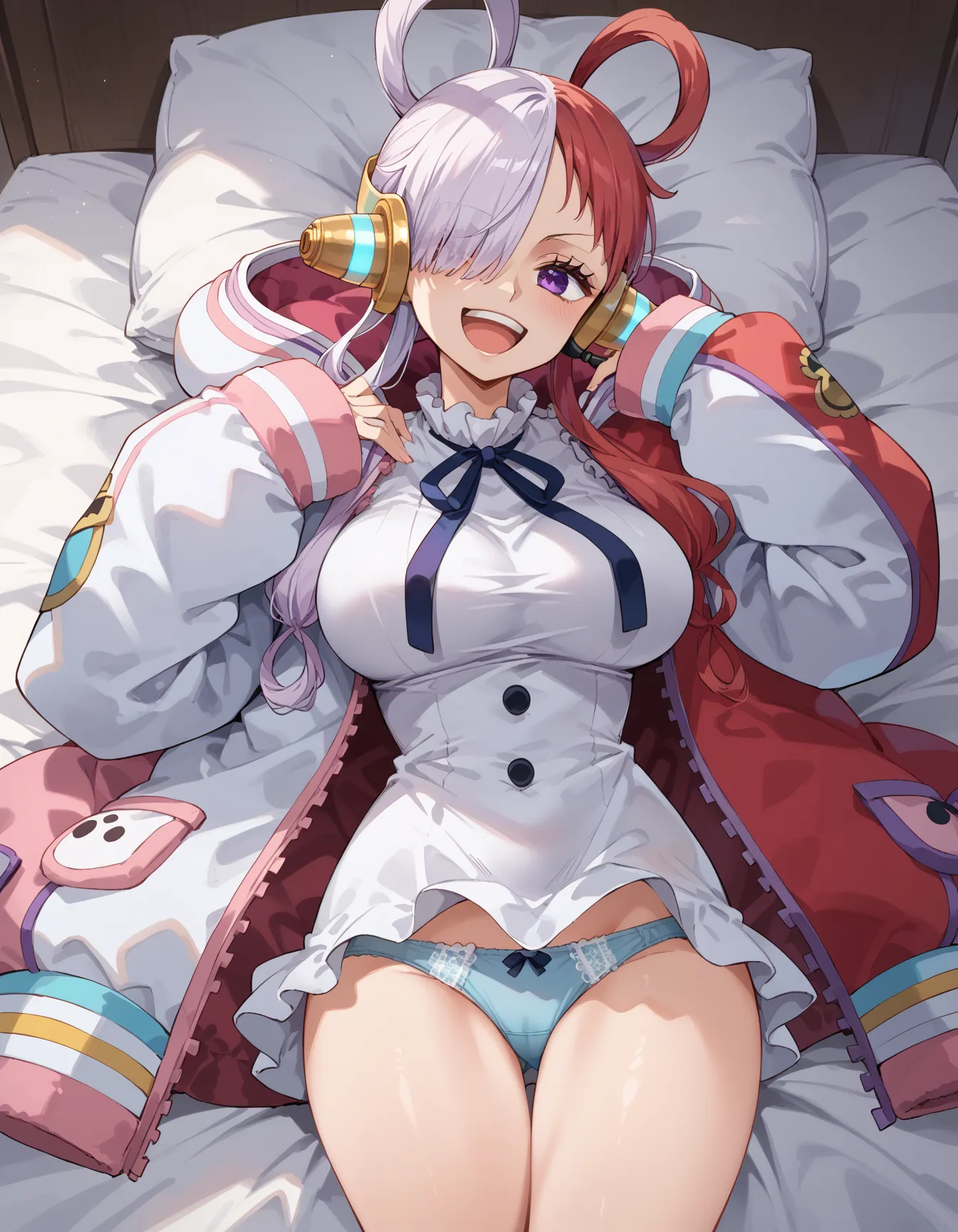 【「下着（ブラジャー・パンティ）」AIエロ画像（イラスト・アニメ・二次元風）15996枚まとめ！(367ページ目)のエロ画像26枚目