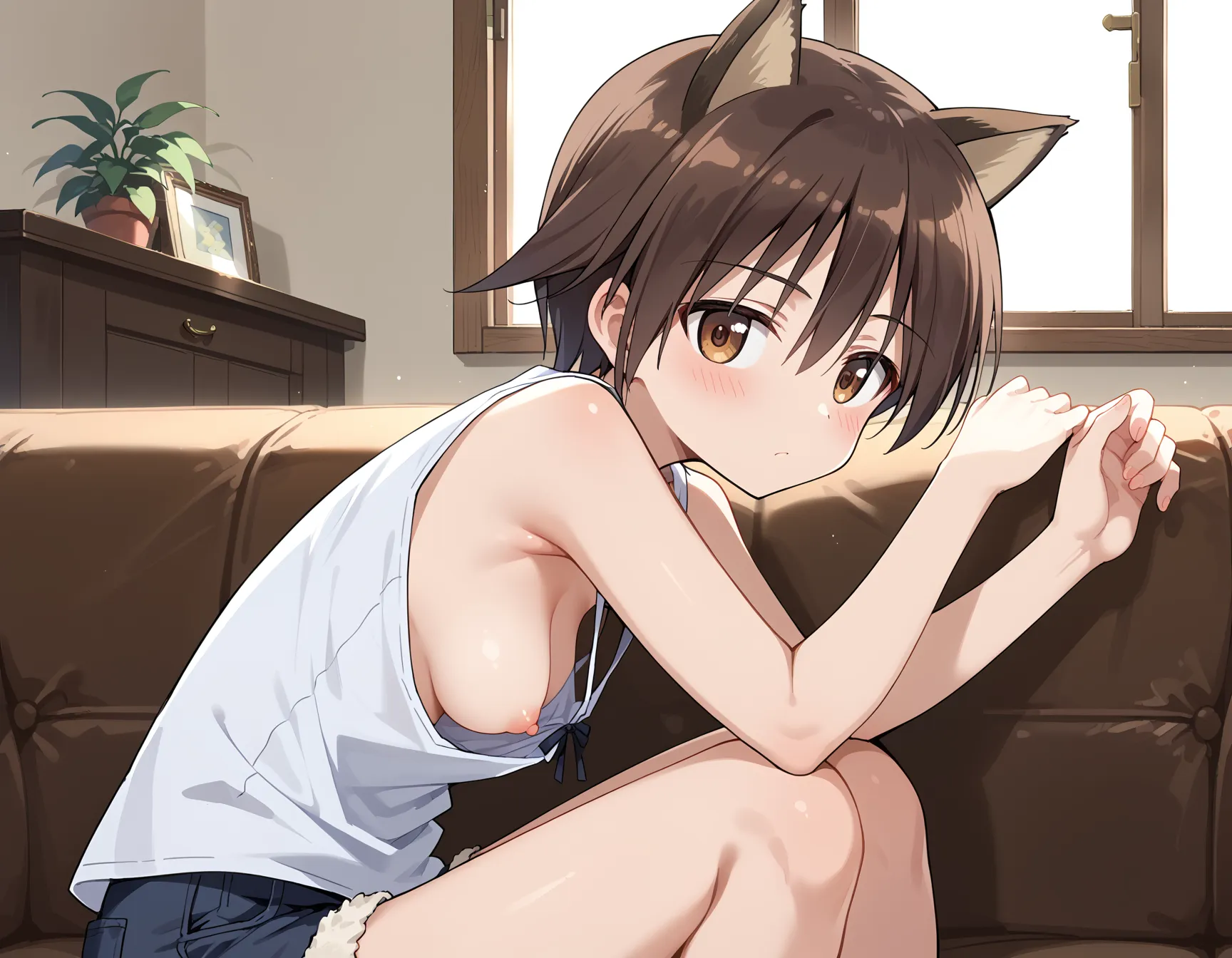 【「下着（ブラジャー・パンティ）」AIエロ画像（イラスト・アニメ・二次元風）15996枚まとめ！(367ページ目)のエロ画像5枚目