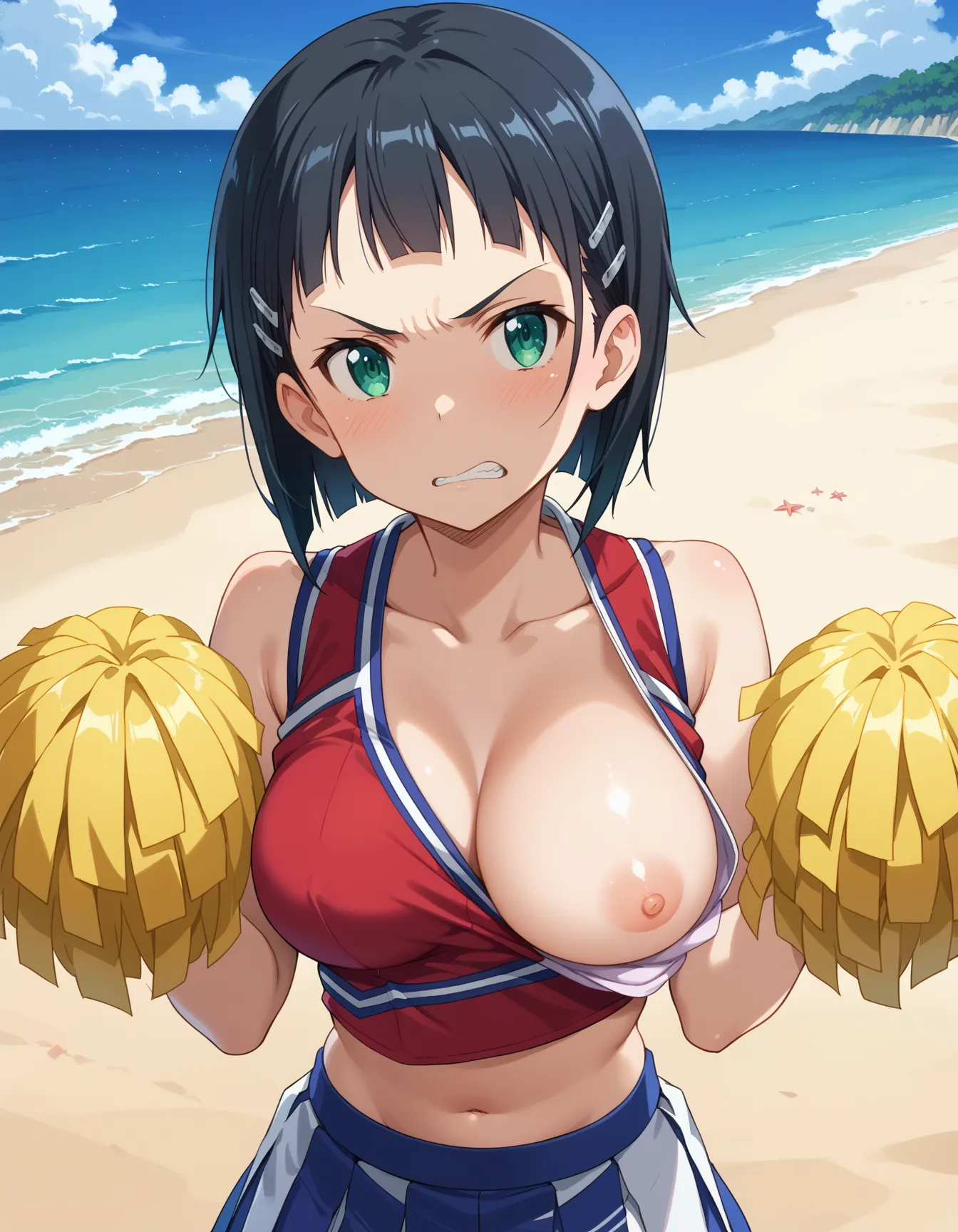 【「下着（ブラジャー・パンティ）」AIエロ画像（イラスト・アニメ・二次元風）15996枚まとめ！(367ページ目)のエロ画像2枚目