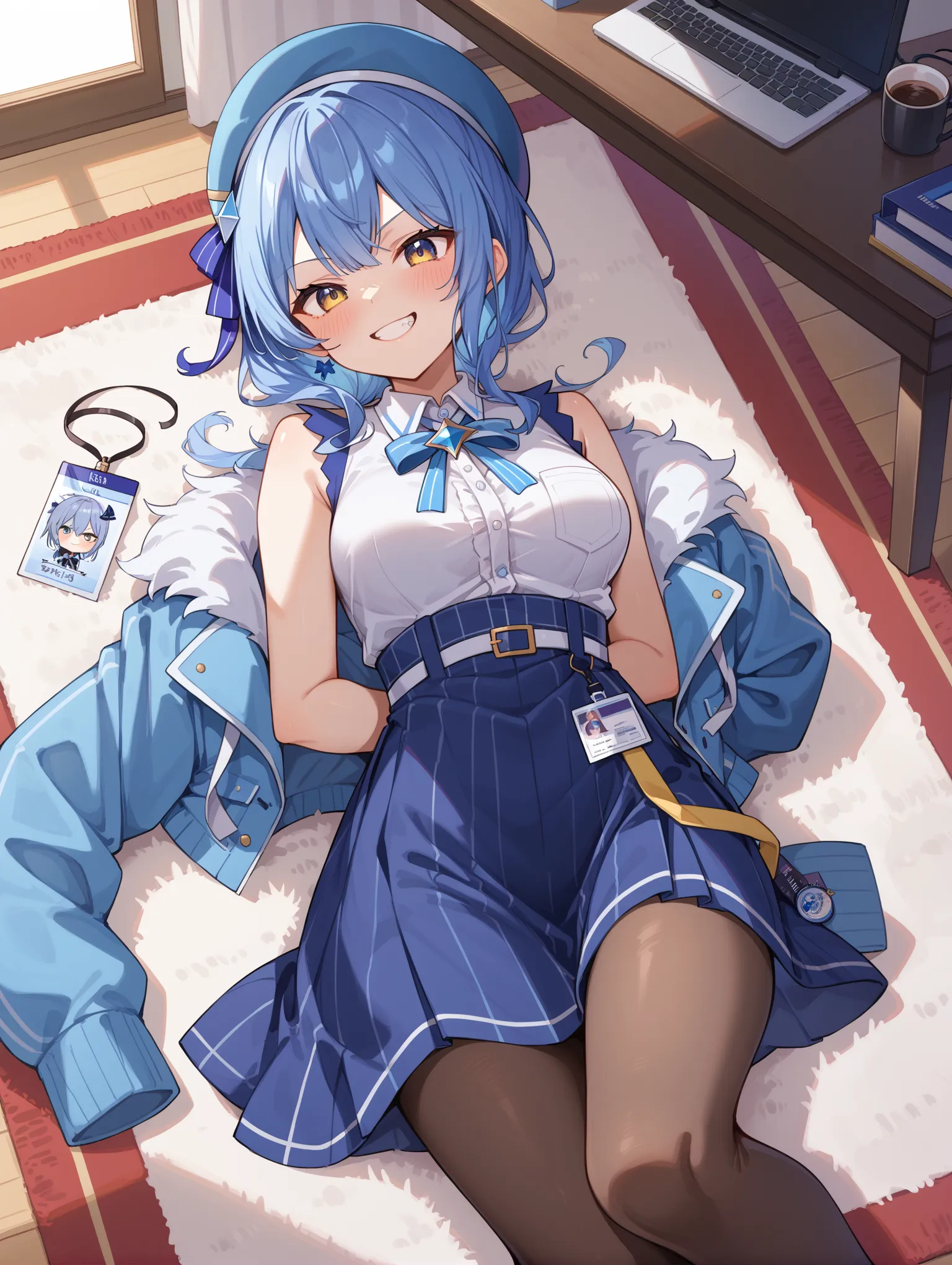 【「ロリ・小柄×パンスト」AIエロ画像（イラスト・アニメ・二次元風）422枚まとめ！(10ページ目)のエロ画像21枚目