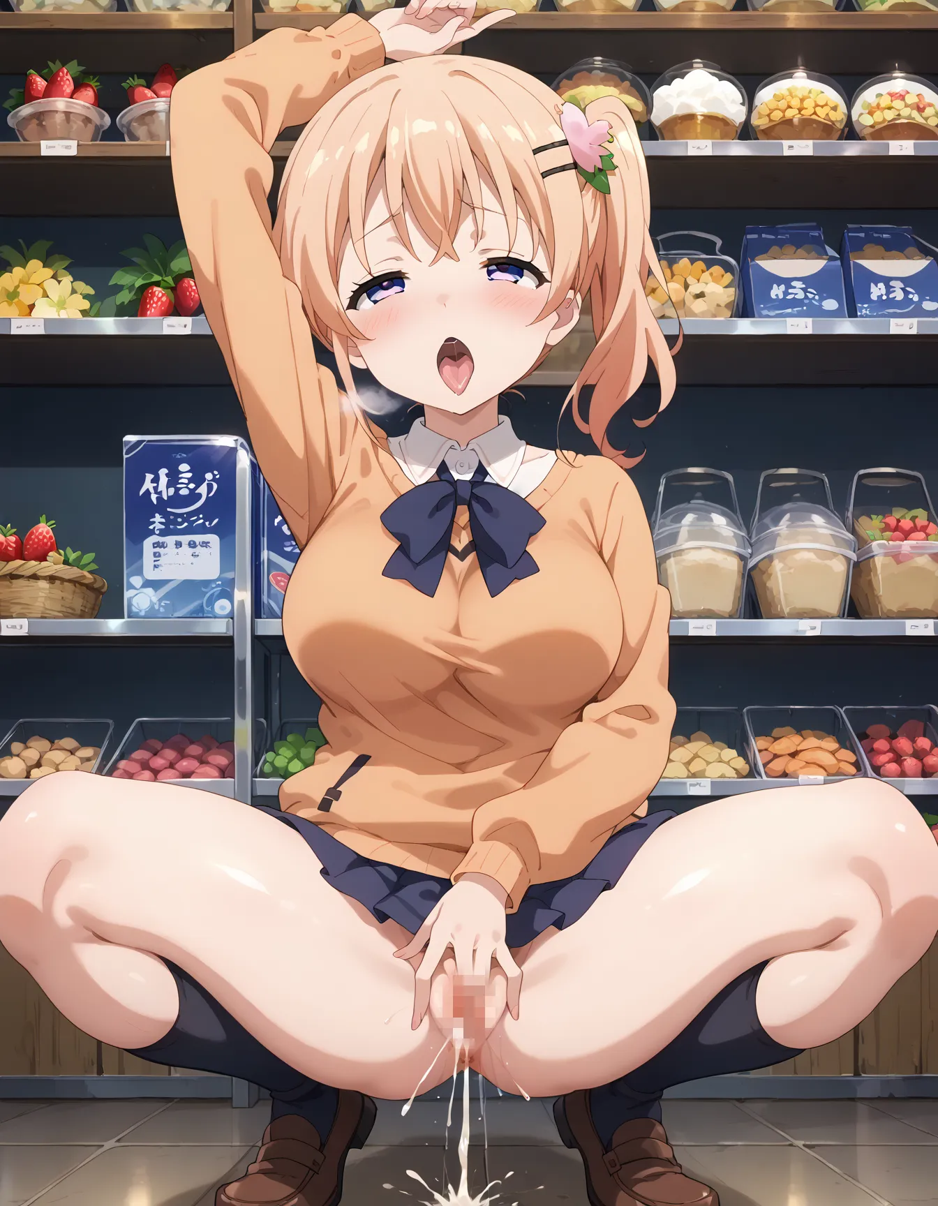 【「おまんこ」AIエロ画像（イラスト・アニメ・二次元風）9763枚まとめ！(224ページ目)のエロ画像11枚目