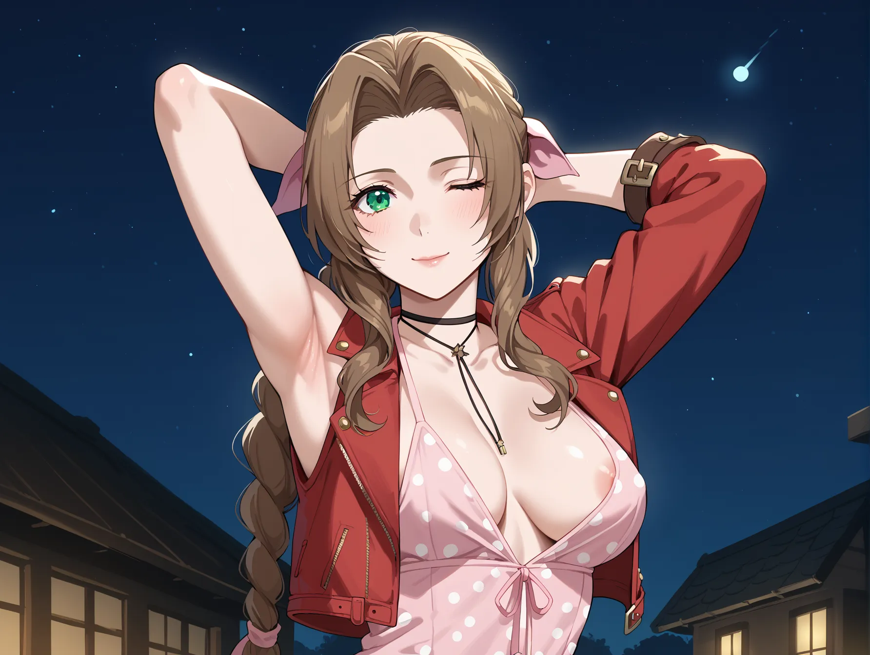 【「腋・脇」AIエロ画像（イラスト・アニメ・二次元風）4705枚まとめ！(108ページ目)のエロ画像30枚目