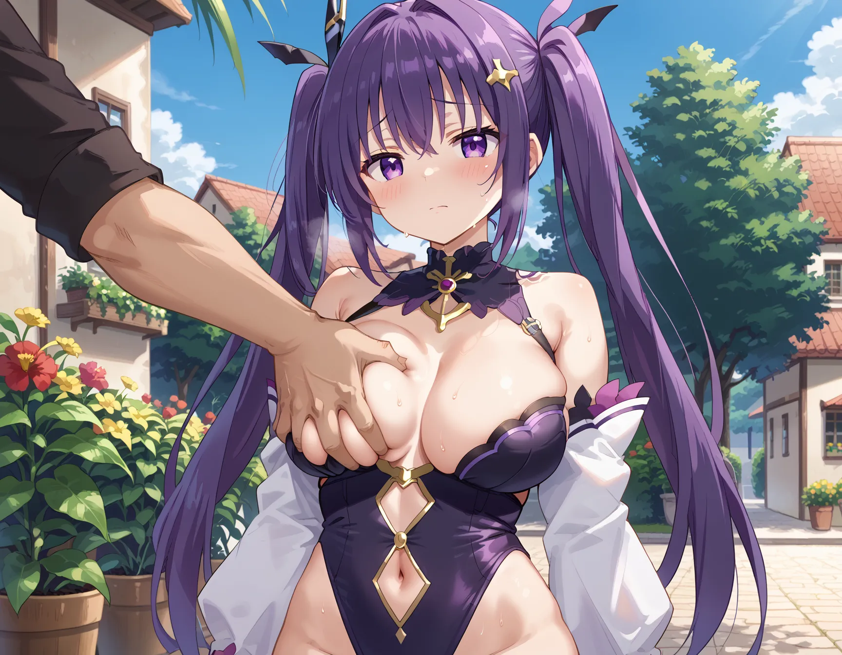 【「巨乳」AIエロ画像（イラスト・アニメ・二次元風）26161枚まとめ！(601ページ目)のエロ画像4枚目