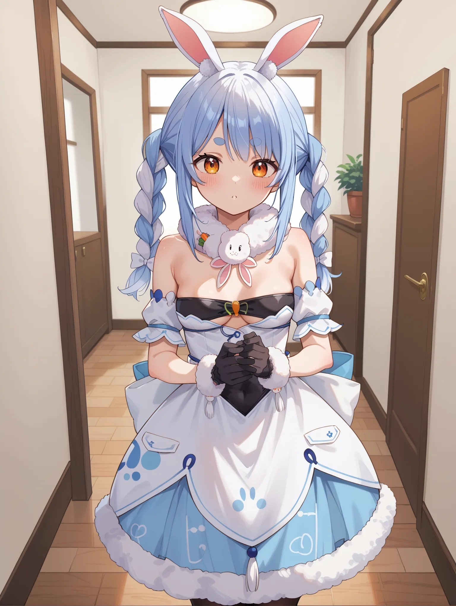 【「ロリ・小柄×パンスト」AIエロ画像（イラスト・アニメ・二次元風）422枚まとめ！(10ページ目)のエロ画像17枚目