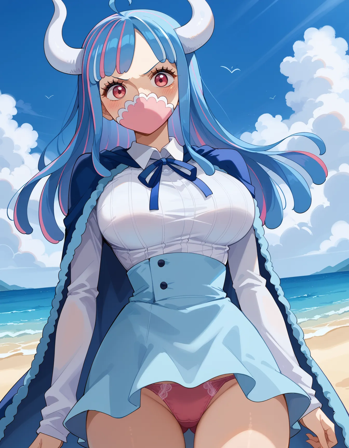 【「下着（ブラジャー・パンティ）」AIエロ画像（イラスト・アニメ・二次元風）15996枚まとめ！(365ページ目)のエロ画像2枚目