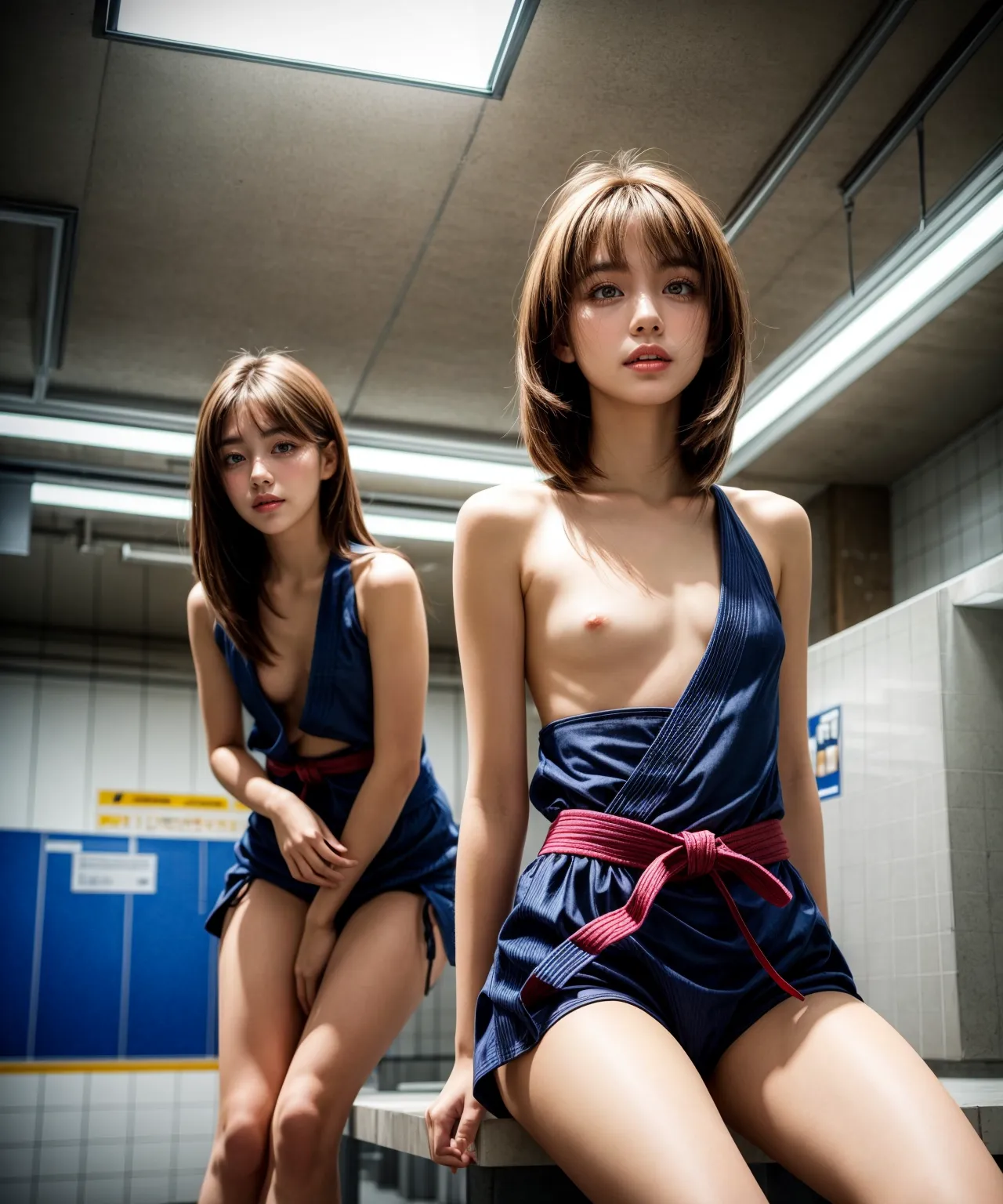 【「道着（空手・柔道）」AIエロ画像（リアル・実写・フォト風）515枚まとめ！(12ページ目)のエロ画像27枚目