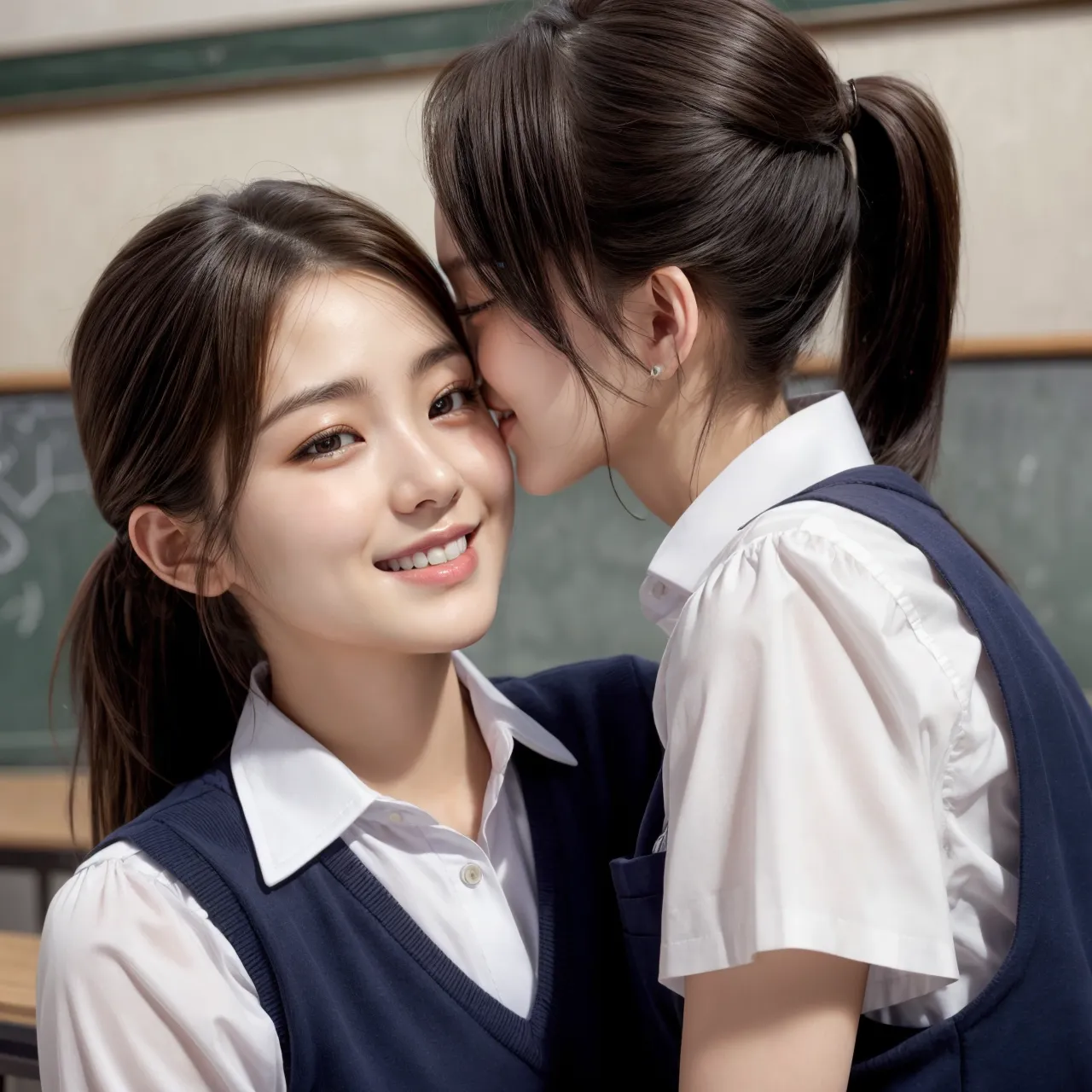 【「女子校生・JK×貧乳」AIエロ画像（リアル・実写・フォト風）2980枚まとめ！(68ページ目)のエロ画像4枚目
