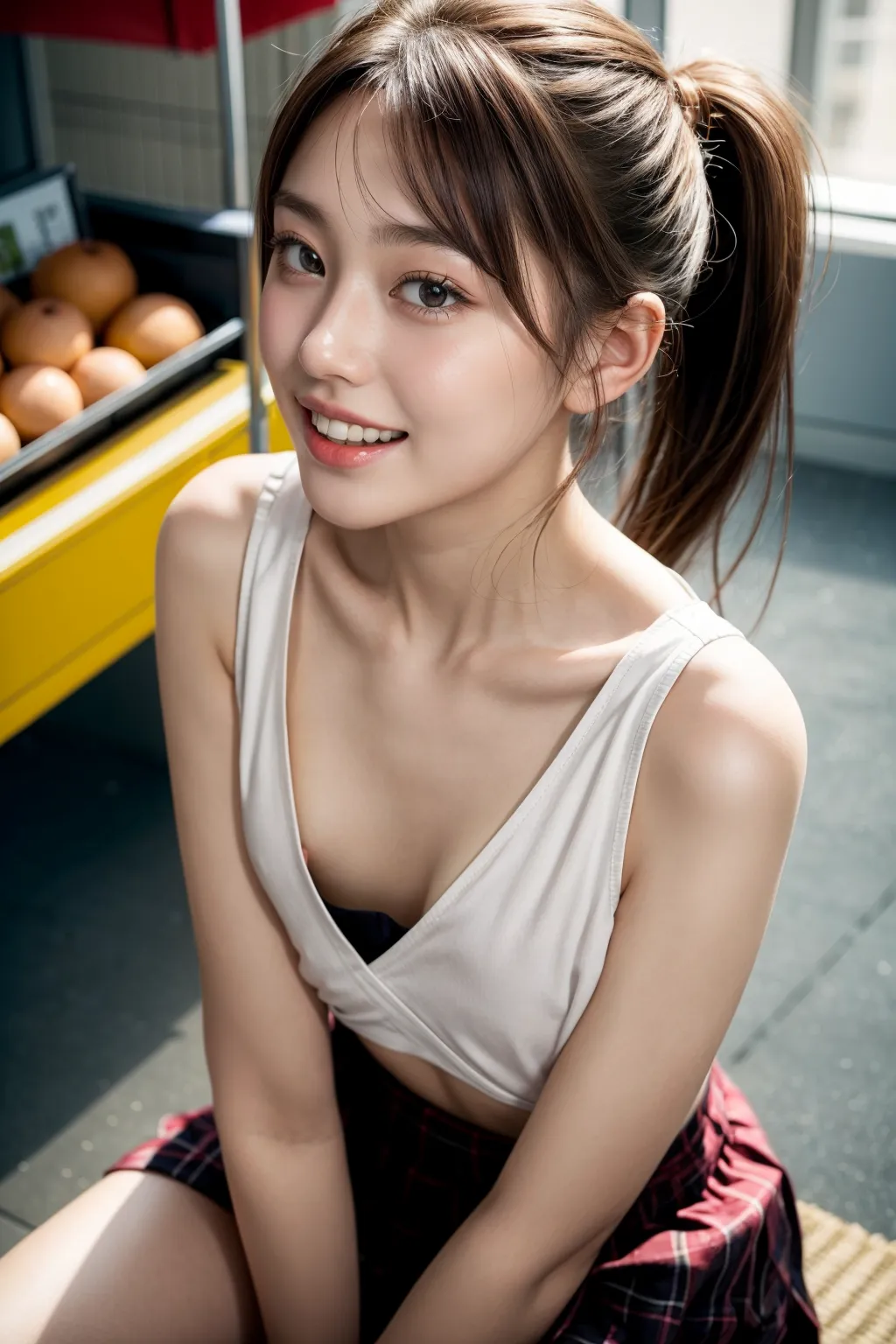【「貧乳」AIエロ画像（リアル・実写・フォト風）21896枚まとめ！(497ページ目)のエロ画像3枚目