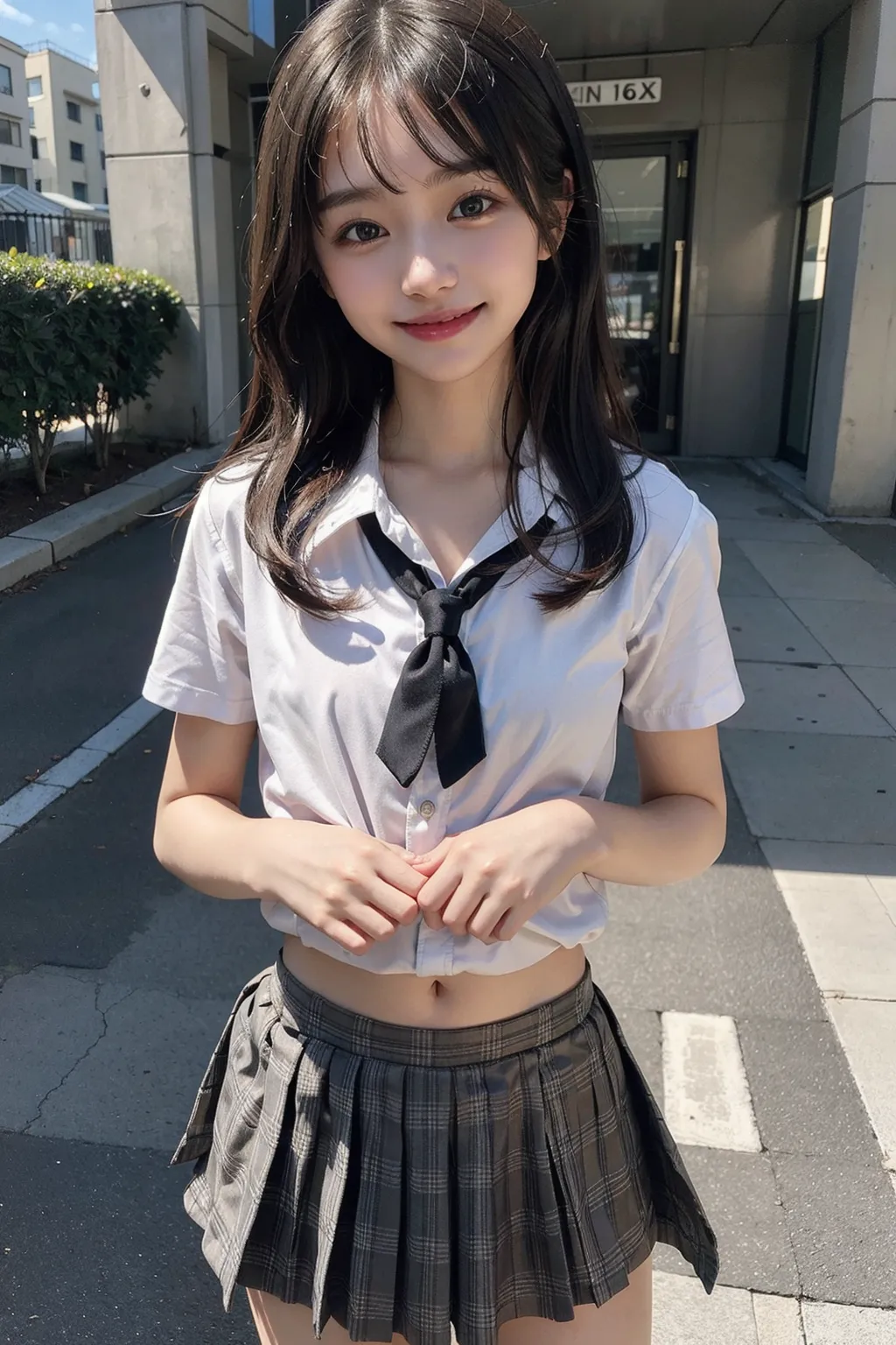 【「貧乳」AIエロ画像（リアル・実写・フォト風）21896枚まとめ！(497ページ目)のエロ画像2枚目
