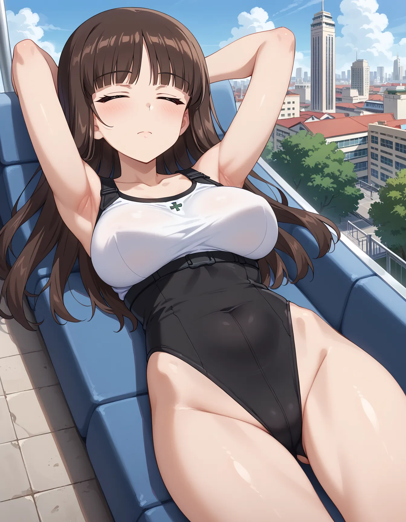 【「巨乳」AIエロ画像（イラスト・アニメ・二次元風）26161枚まとめ！(595ページ目)のエロ画像30枚目