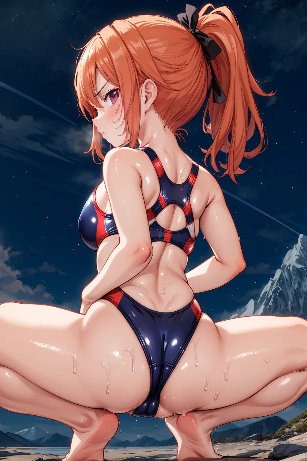 【「爆乳・超乳」AIエロ画像（イラスト・アニメ・二次元風）5621枚まとめ！(126ページ目)のエロ画像27枚目