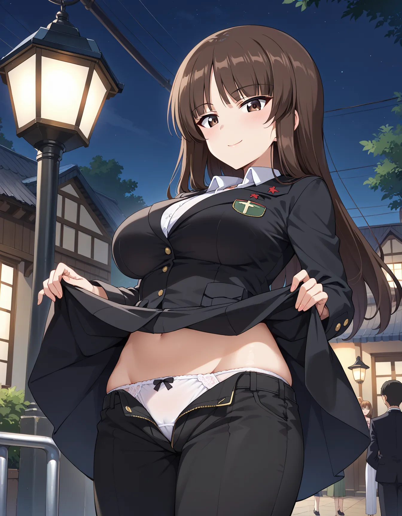 【「下着（ブラジャー・パンティ）」AIエロ画像（イラスト・アニメ・二次元風）15996枚まとめ！(362ページ目)のエロ画像4枚目