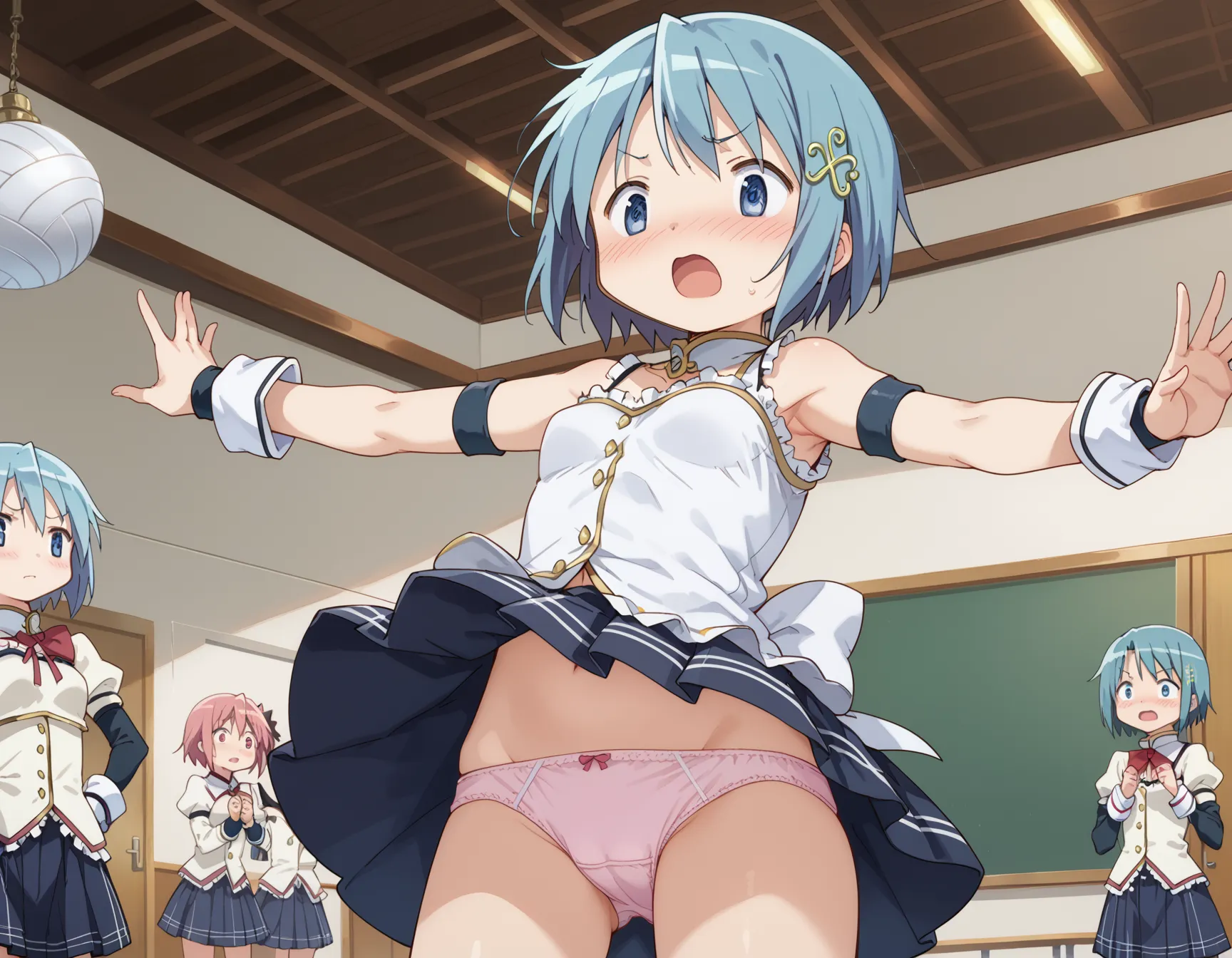 【「下着（ブラジャー・パンティ）」AIエロ画像（イラスト・アニメ・二次元風）15996枚まとめ！(361ページ目)のエロ画像27枚目