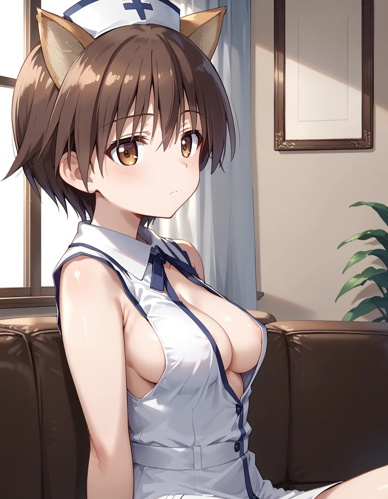 【「下着（ブラジャー・パンティ）」AIエロ画像（イラスト・アニメ・二次元風）15996枚まとめ！(361ページ目)のエロ画像12枚目